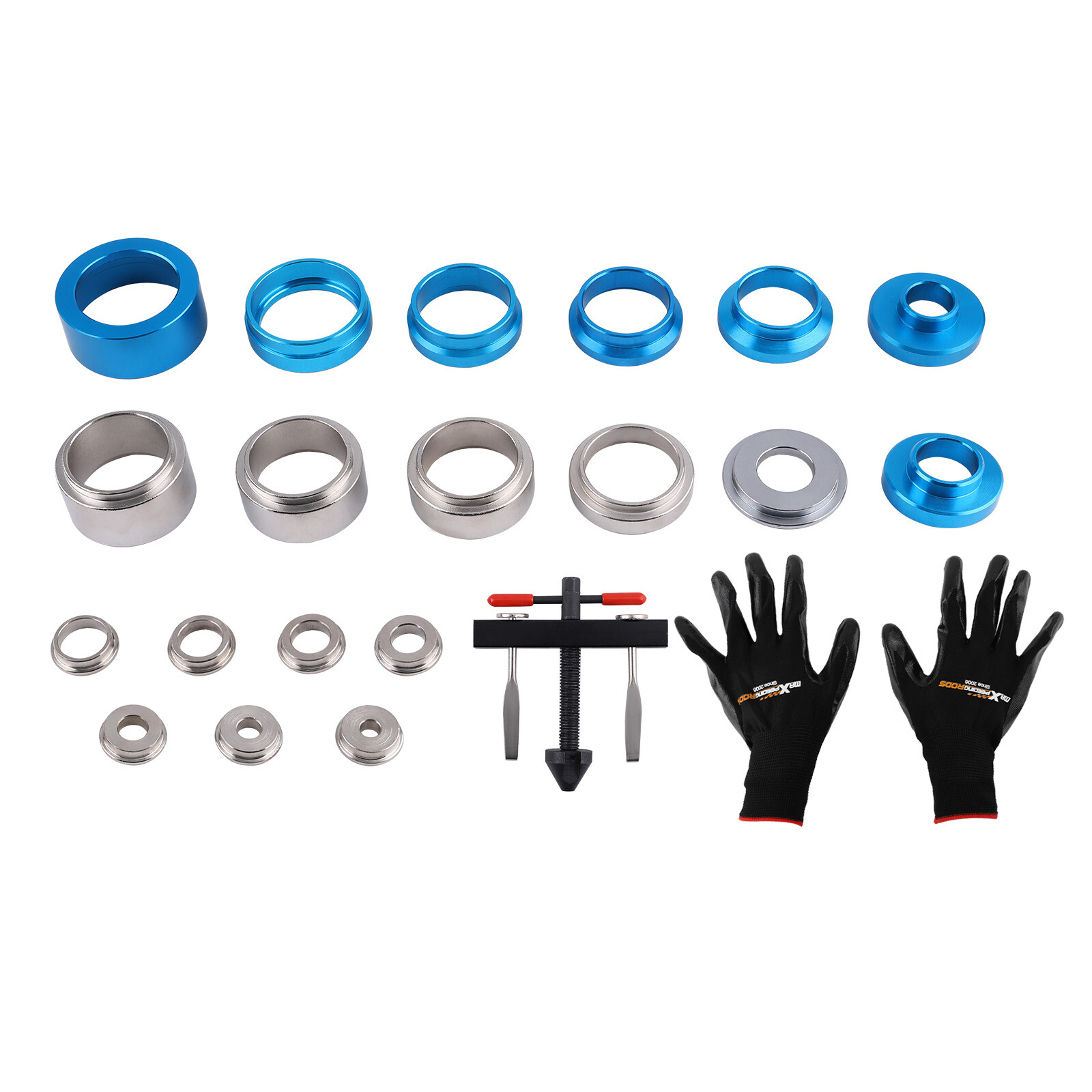 22x Crankshaft Camshaft Oil Seal Remover Installer Puller Adapters Tool Kit