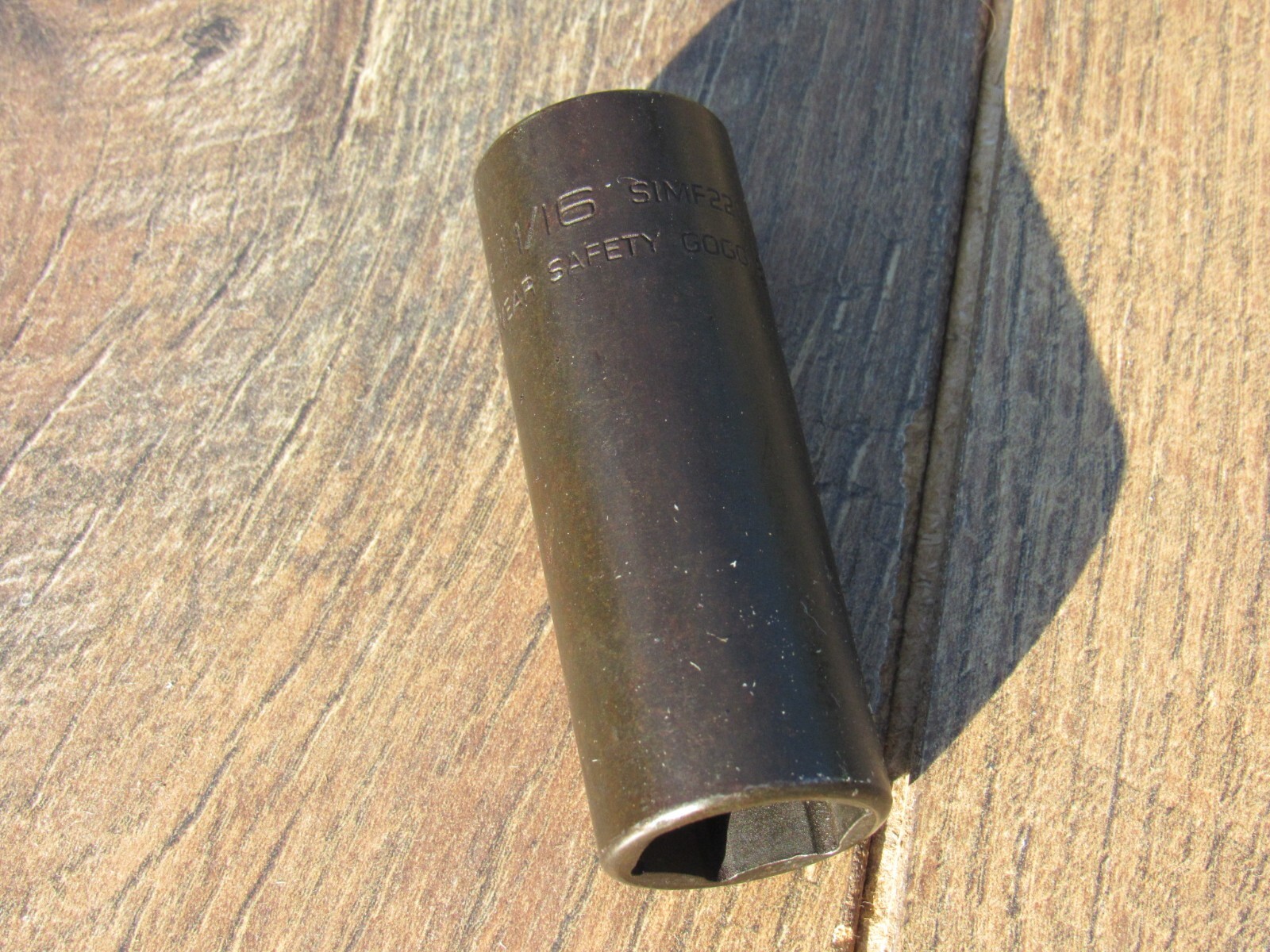 SNAP ON SIMF220 3/8″ DRIVE 11/16″ DEEP IMPACT SOCKET 6 POINT NEW LOGO SIMF 220