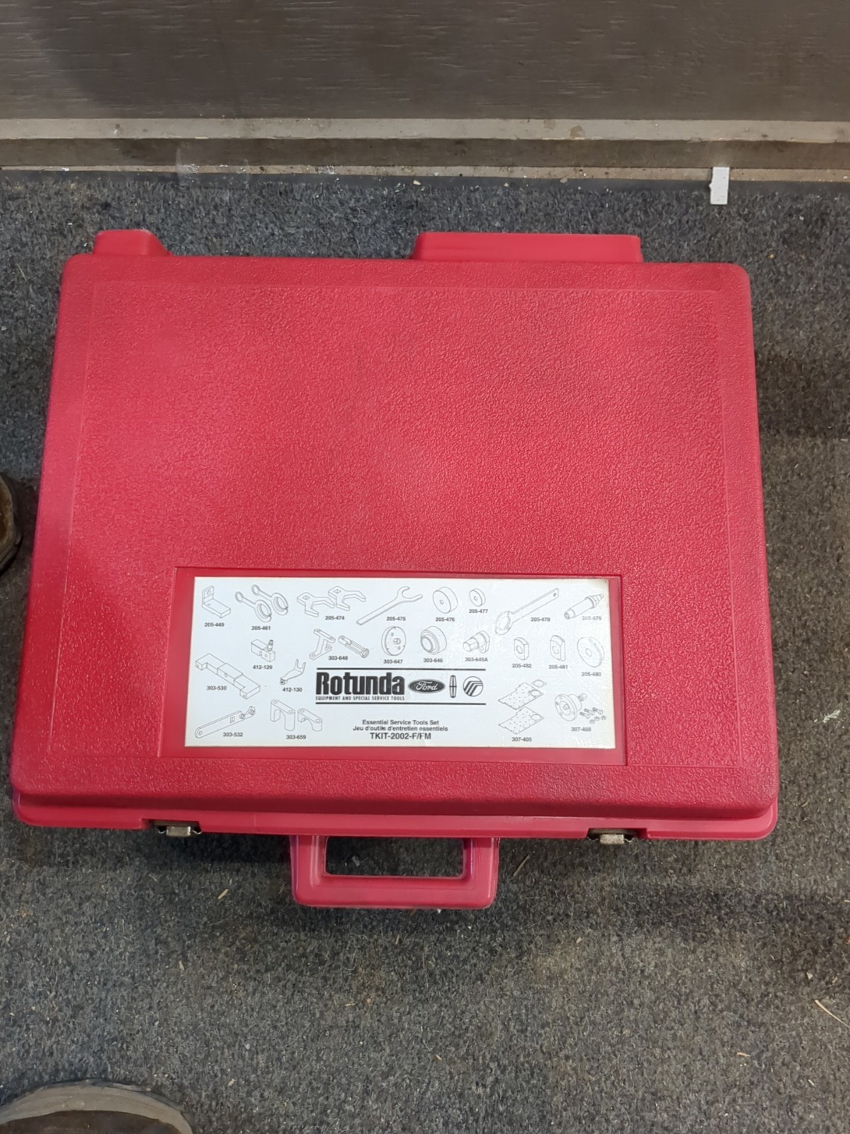 Rotunda/Ford TKIT-2002-F/FM Thunderbird Essential Service Tools Set Complete