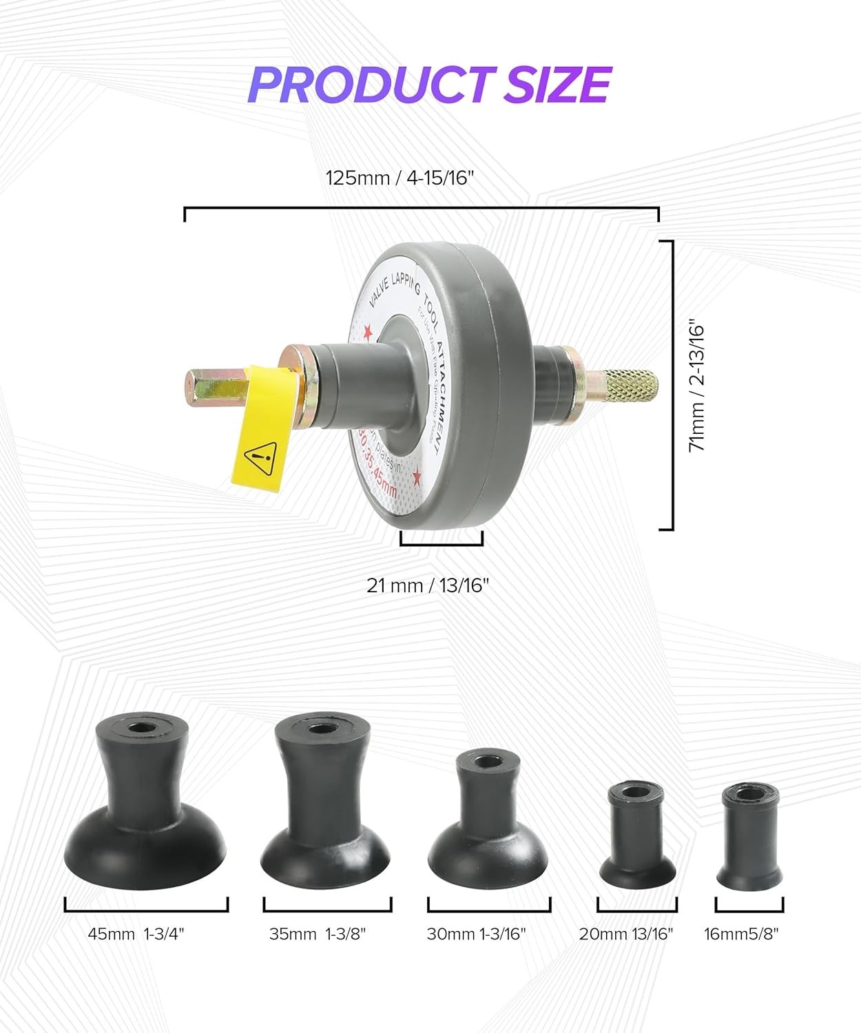Valve Lapping Tool,Valve Lapping Kit,Car Accessories Valve Grinding Tool Valve