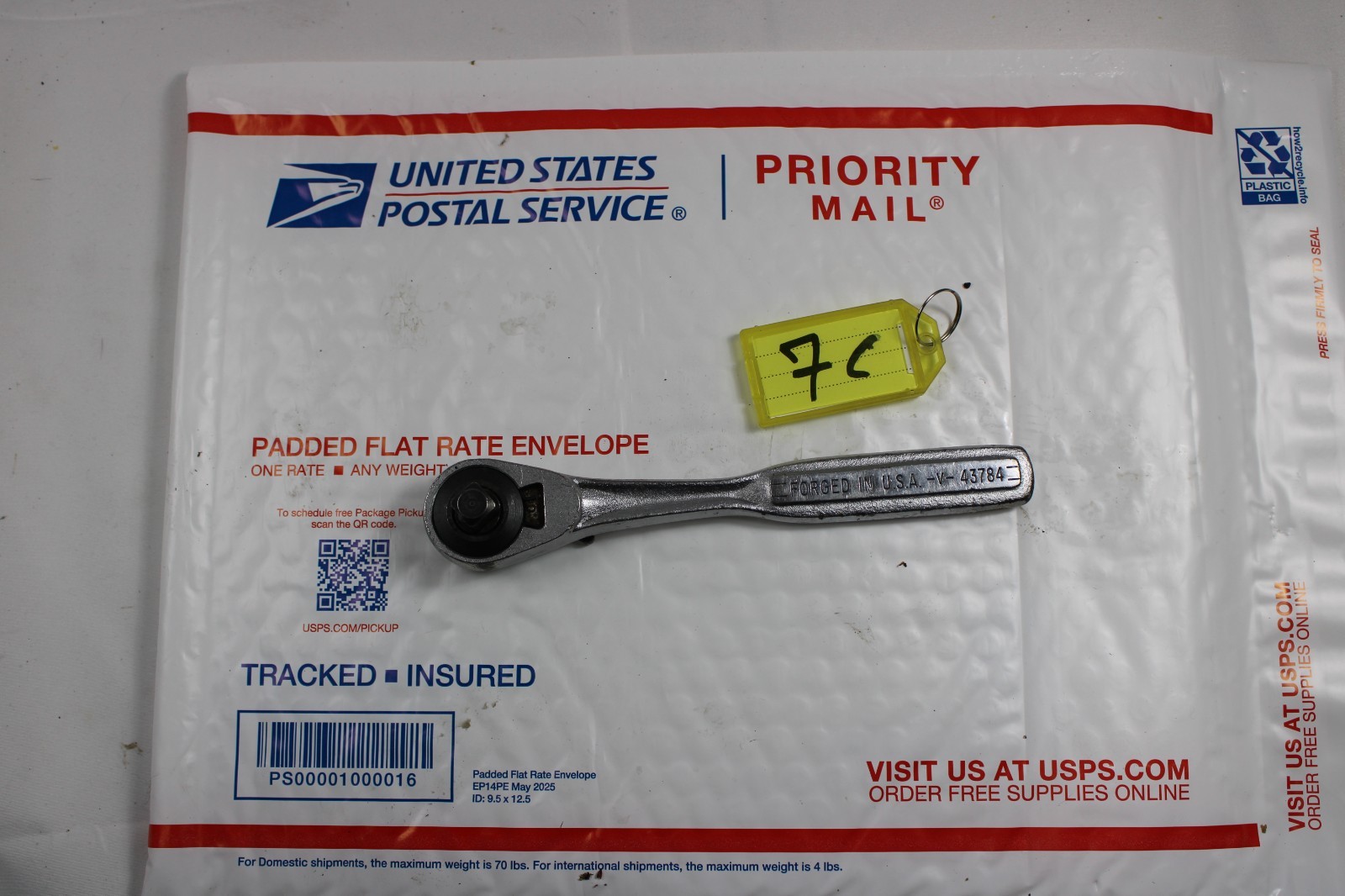 Craftsman 3/8» Drive Quick Release Ratchet -V- 43784 USA
