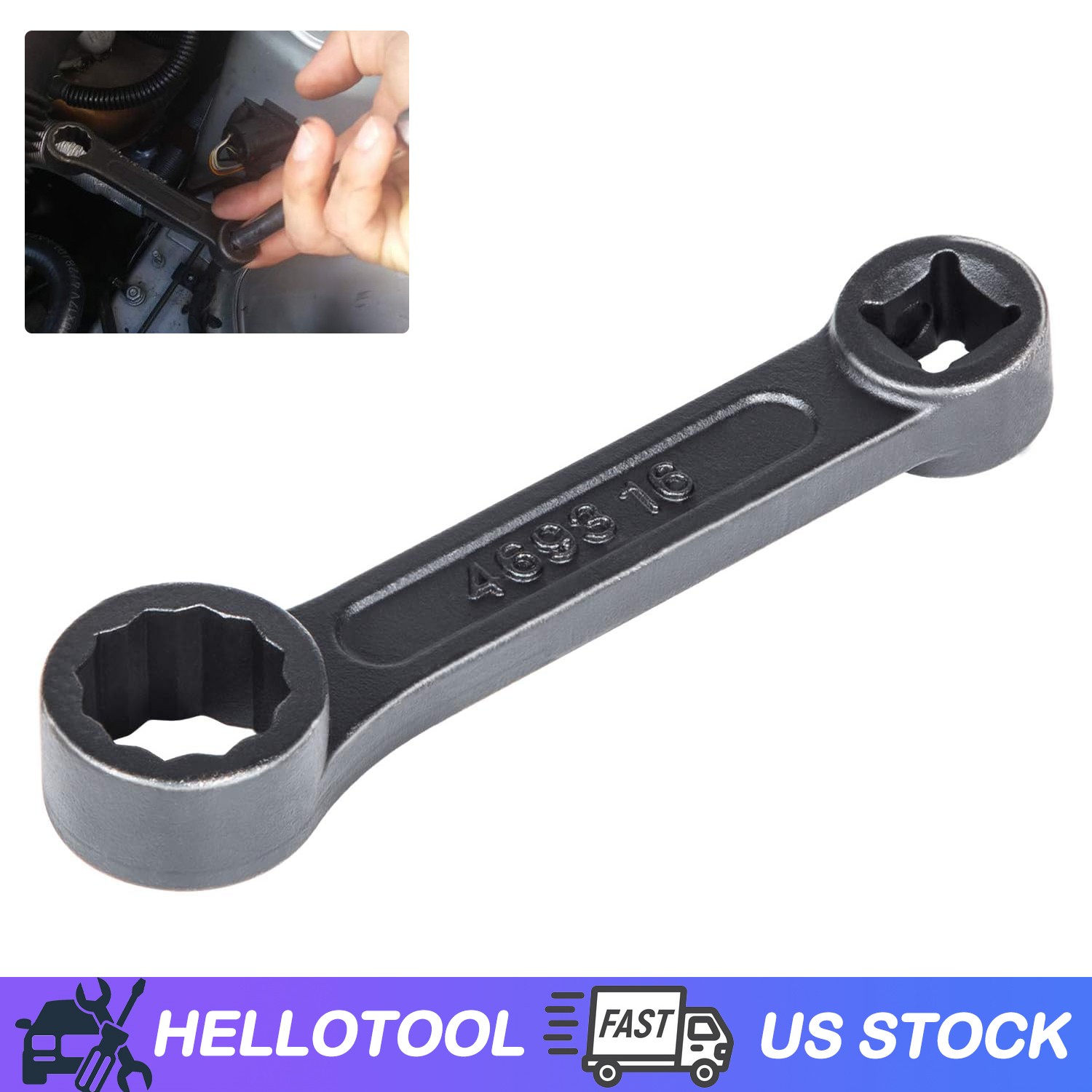For Mercedes Benz Offset 16mm Engine Mount Socket Wrench W220/ W210/W203/W221