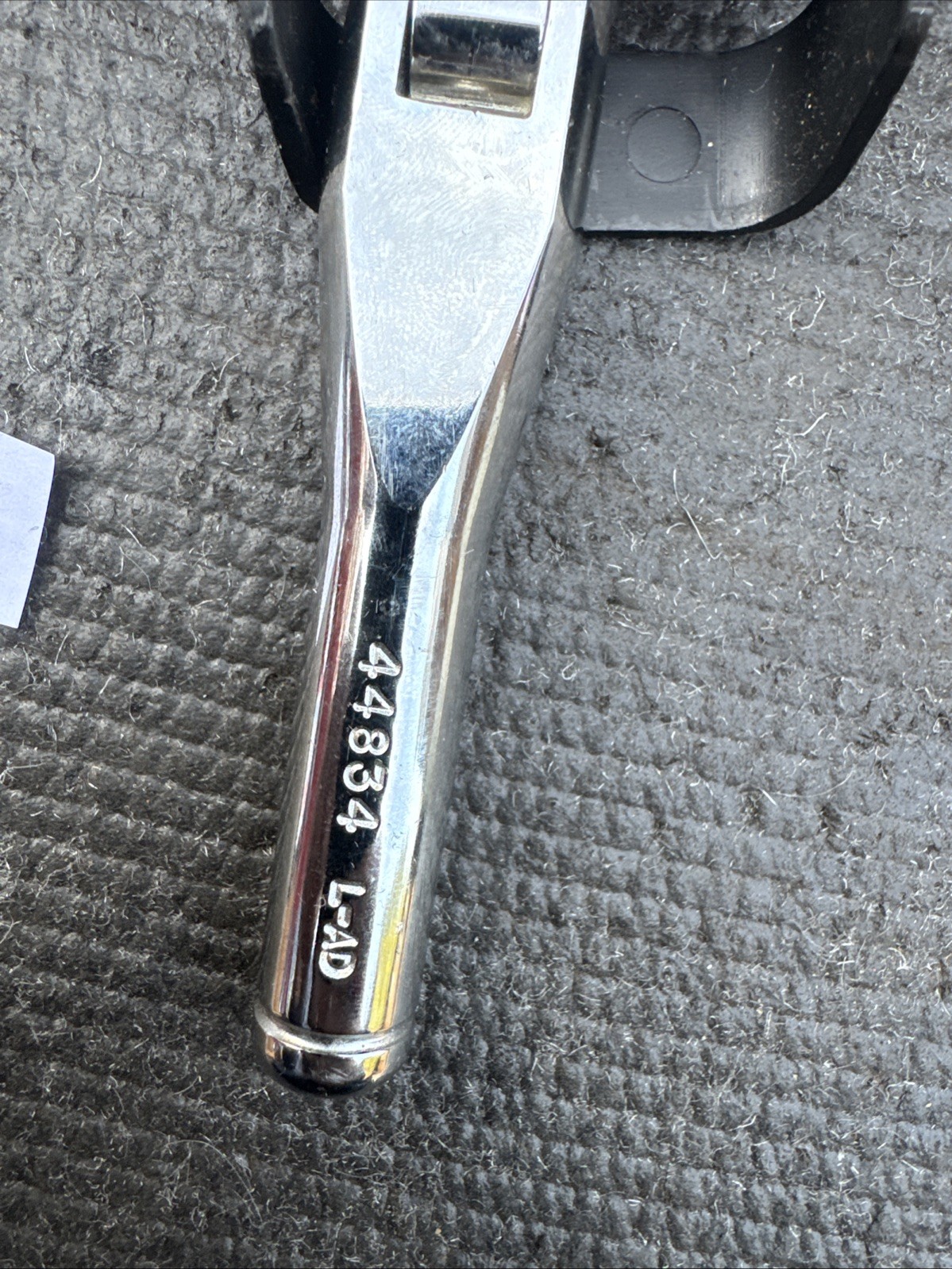 Sears Craftsman Nos 3/8” Drive Stubby Flex Head Ratchet 44834 Full Polish Import