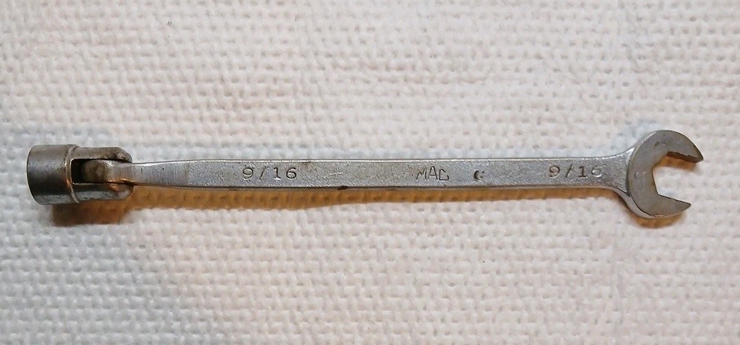 Mac 6Pc Combination Flex Head Socket End Wrench Set «1/4-9/16»