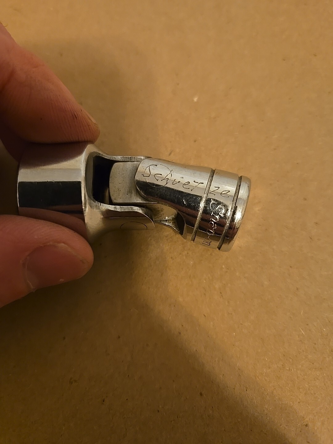 Snap On 3/8″ Drive 3/4″ 6PT SAE Chrome Universal Swivel Socket FS24