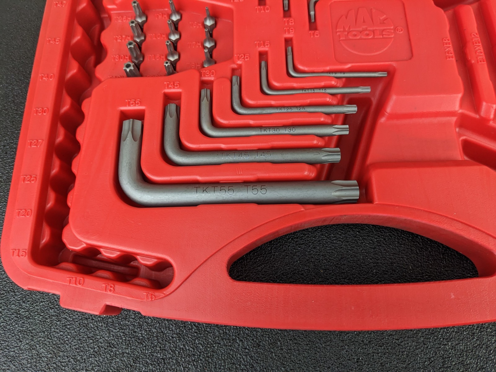 #bp436 Mac Tools SMXT62B Torx Set Case