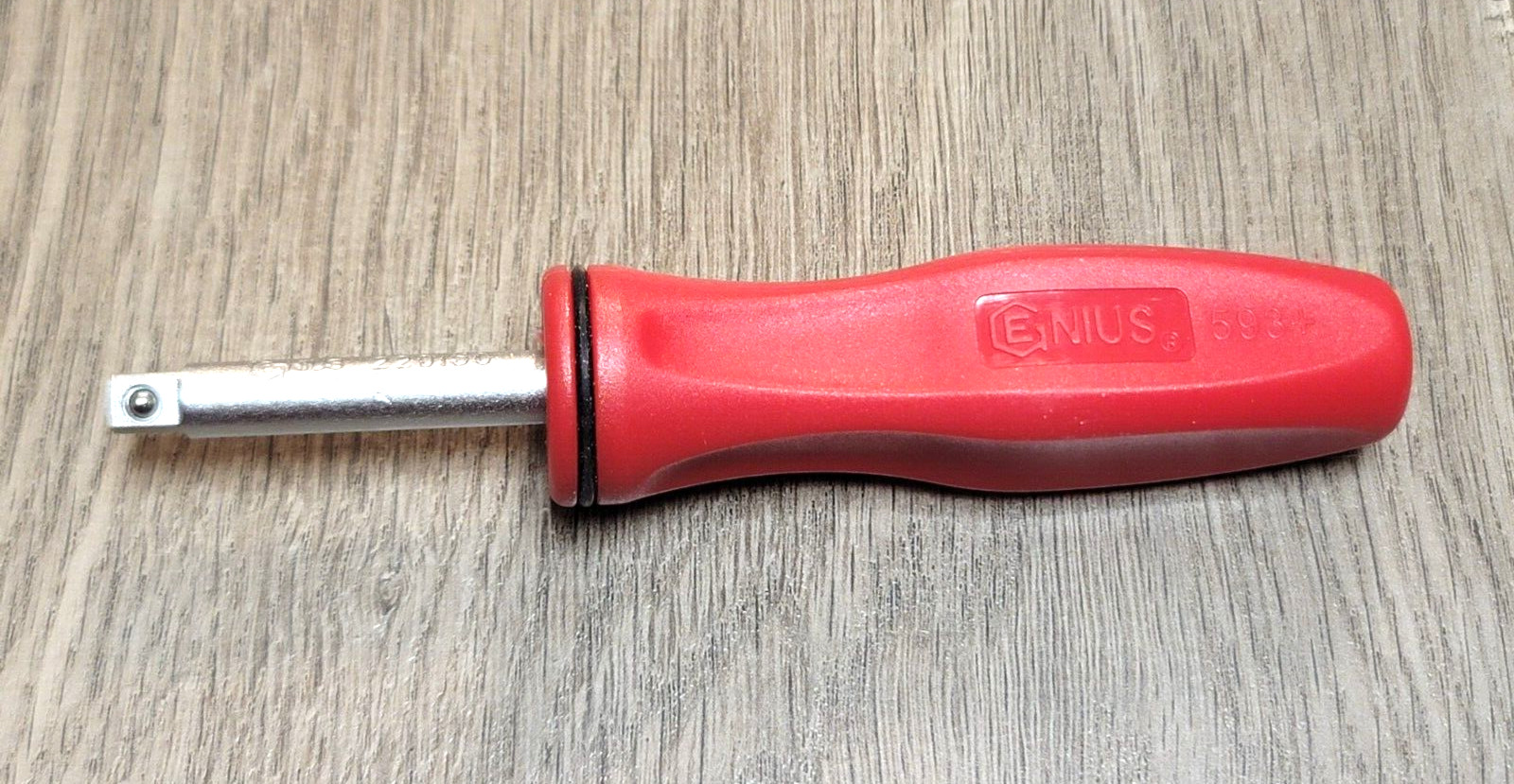 Genius Tools PRO 1/4″ sq drive Socket Driver w/Screwdriver Handle #220150