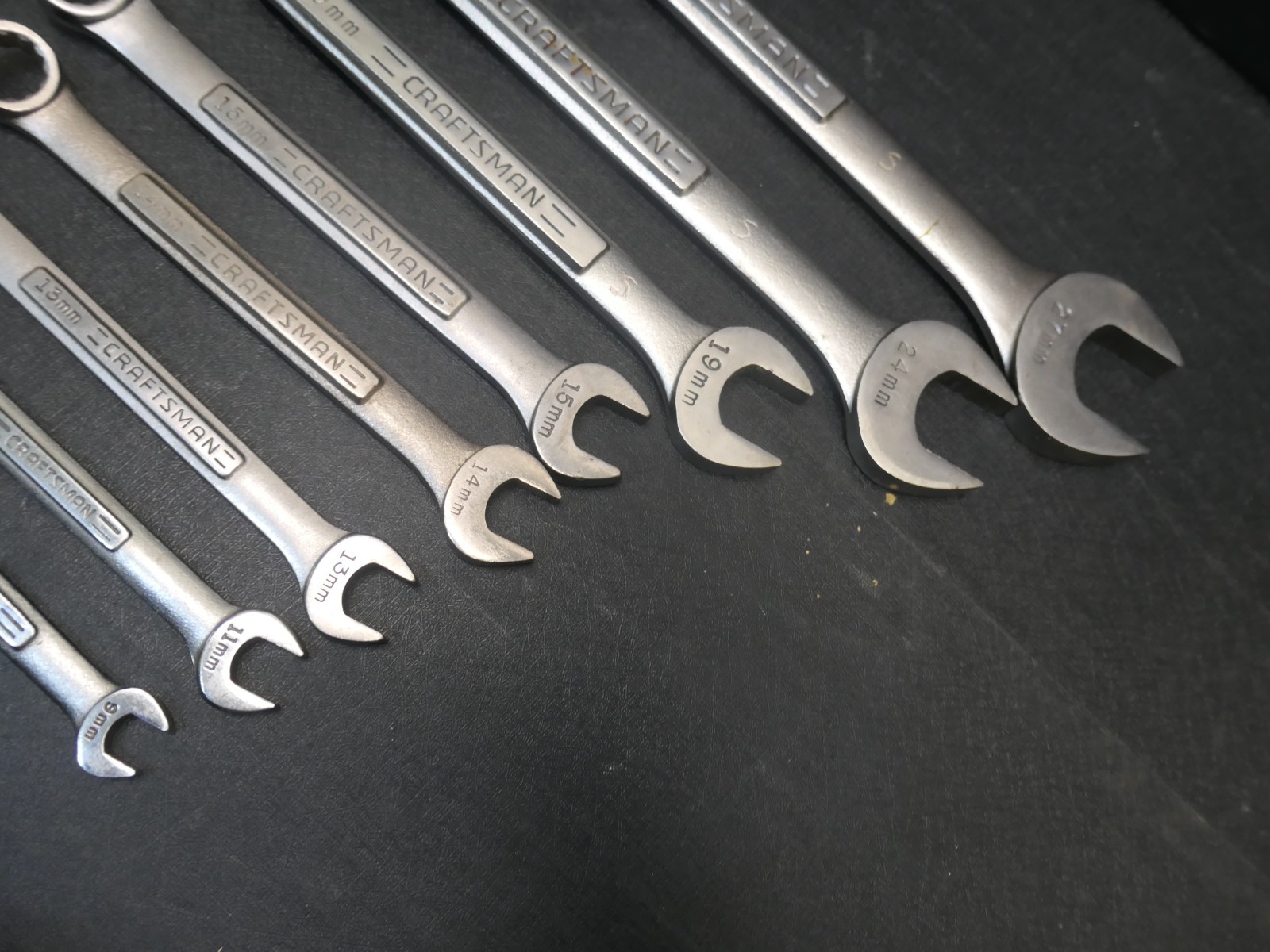 Craftsman Tools USA 6pc VA Metric Combination Wrench Set