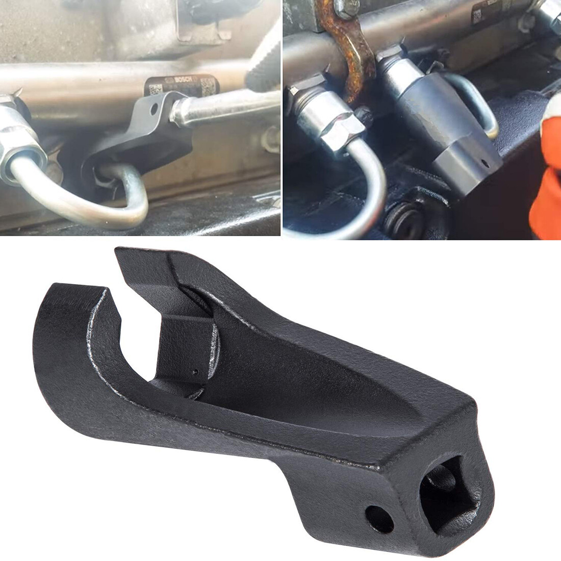19MM High Pressure Fuel Line Socket Wrench for Detroit Diesel DD13 DD15 DD16