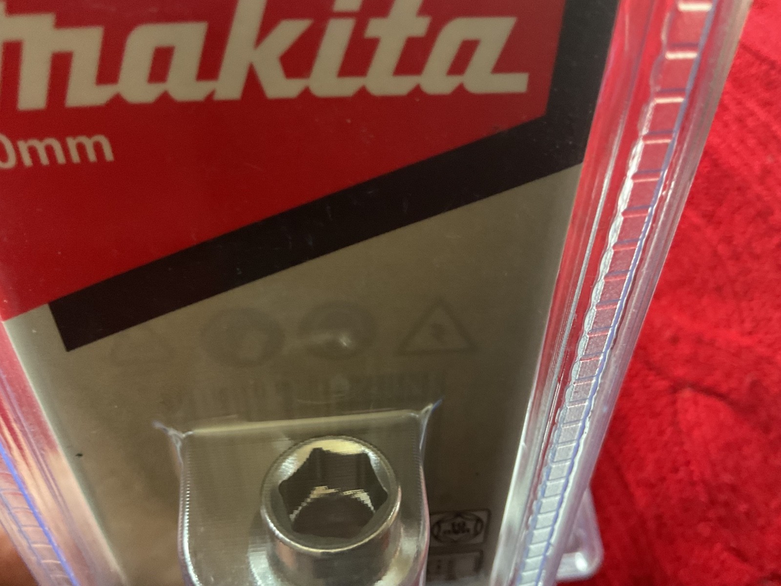 x2 – Pass Thru Socket 10mm – Genuine Makita Part – OEM No. B-65648 – New