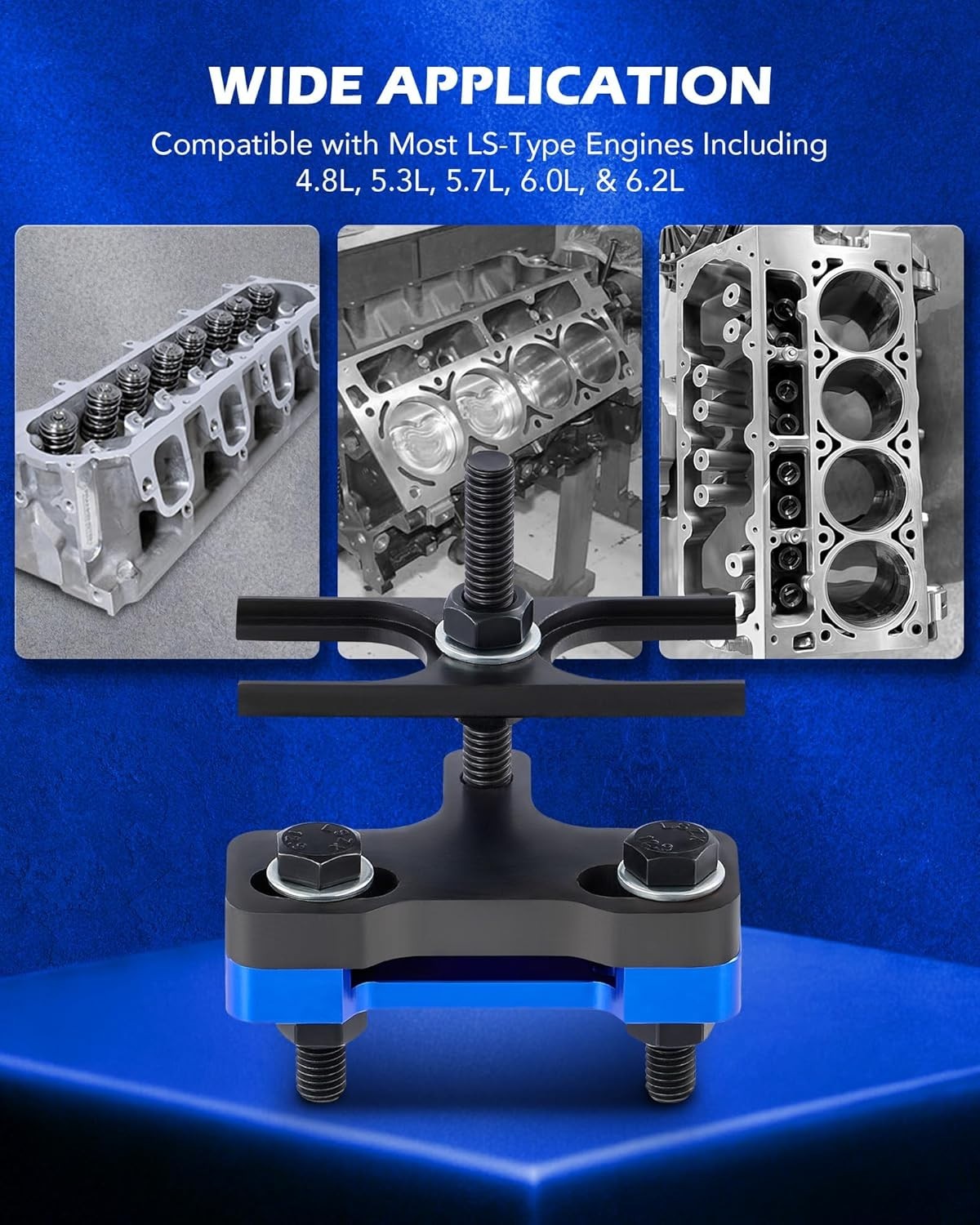 Orion Motor Tech LS Valve Spring Compressor Tool, Valve Spring Removal Tool Comp