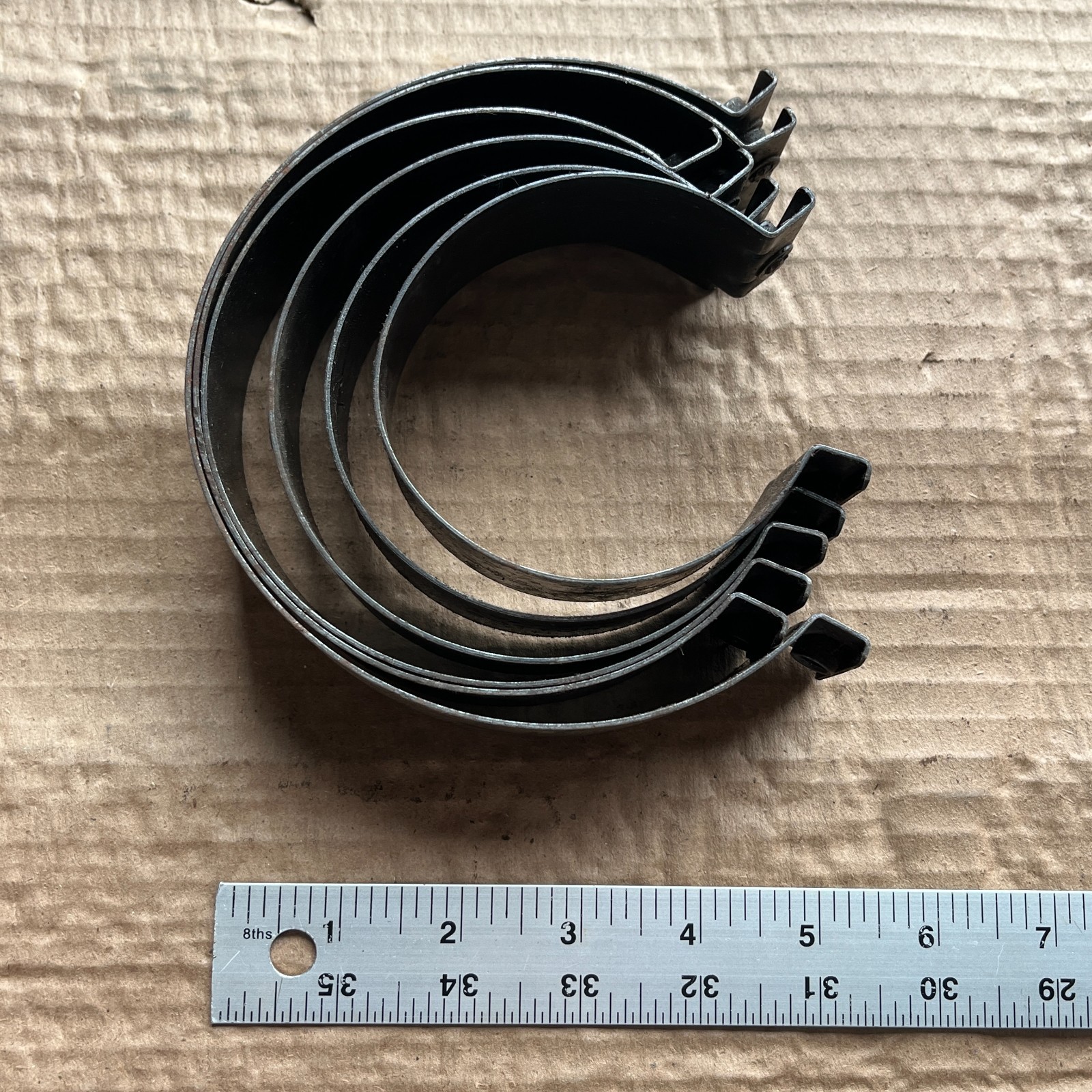 Blue-Point Ring Set for Compressor Set 2-7/8″ – 4-3/8″ Made In USA set of 6