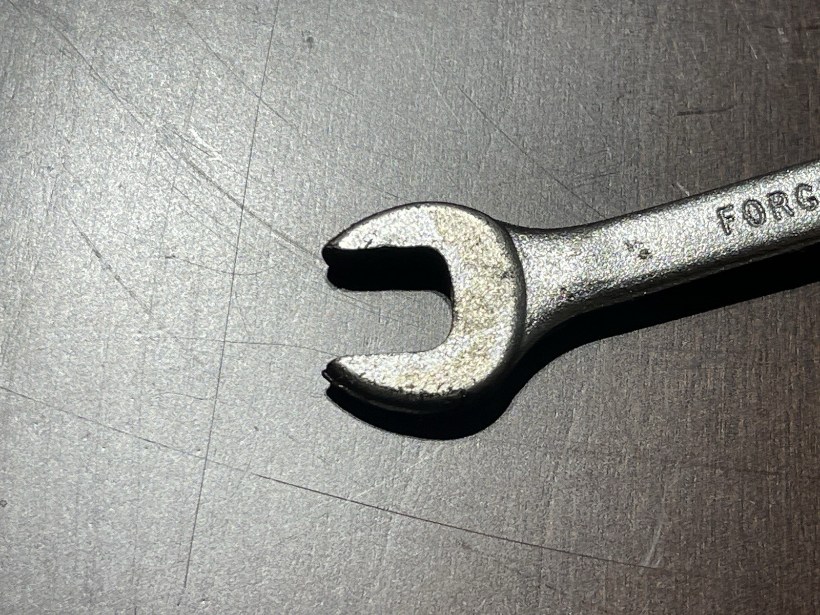 Vintage USA Forged Steel 3/8” Wrench Forged In USA USA
