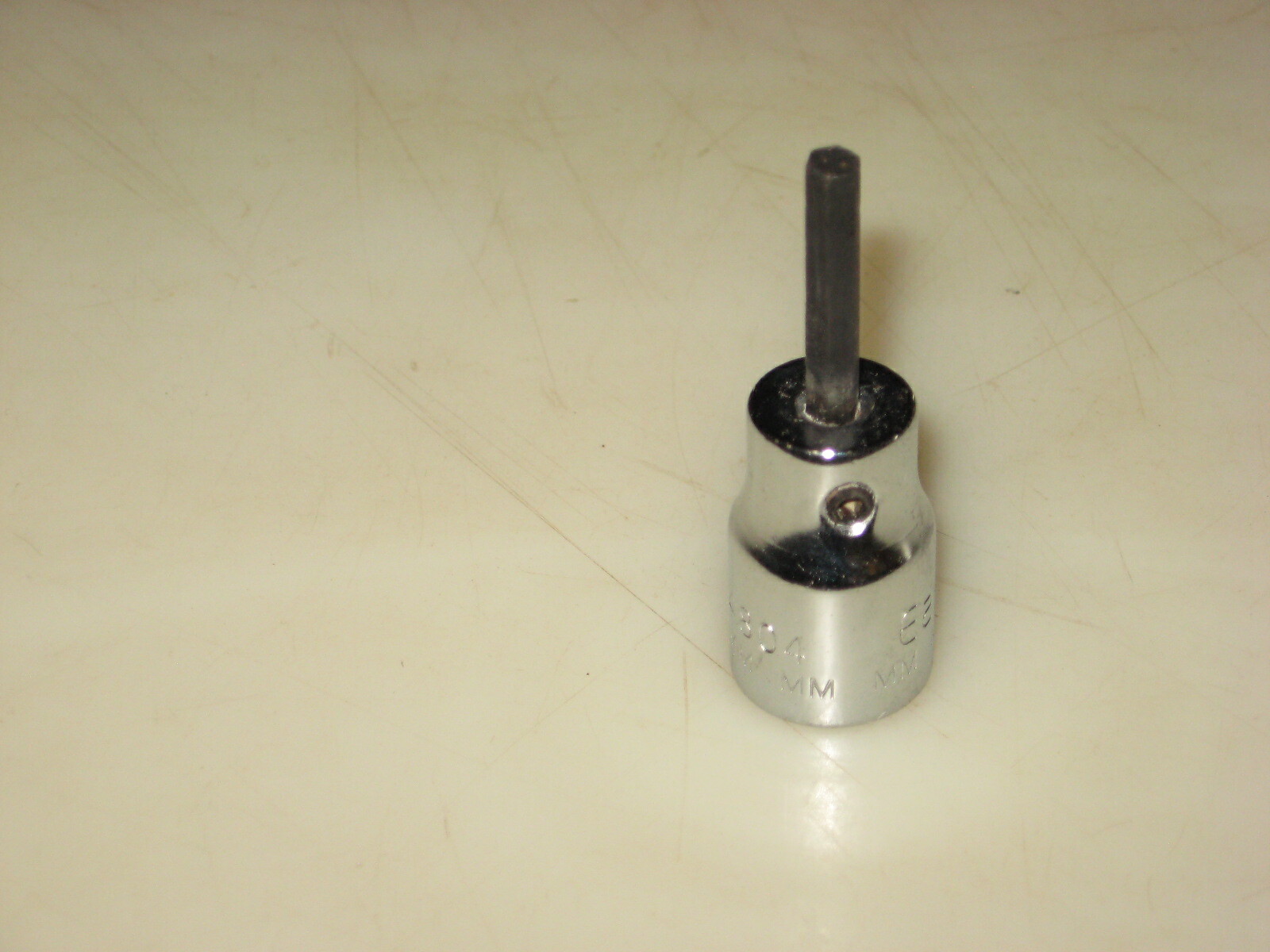 NEW 3/8″-dr 4mm HEX BIT SOCKET, USA, EASCO # 414804