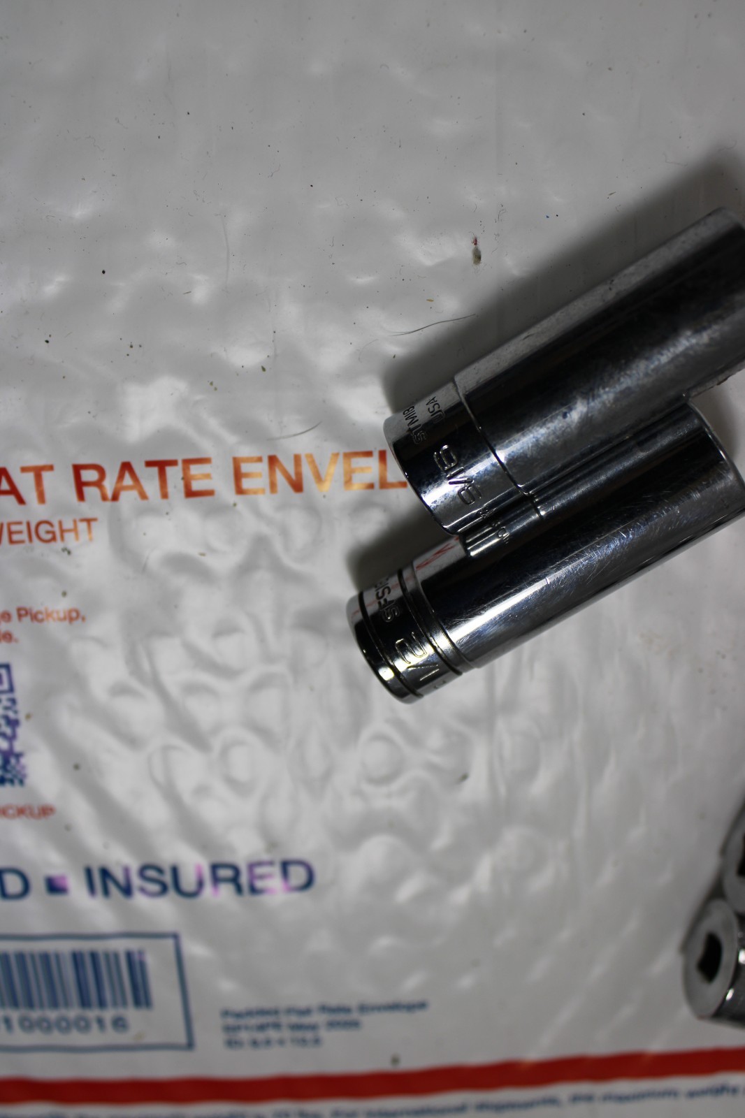 Snap On 1/4 Metric 12 Point Deep Socket 14pc STMM4-STMM15 Matco 10mm and 2 SAE