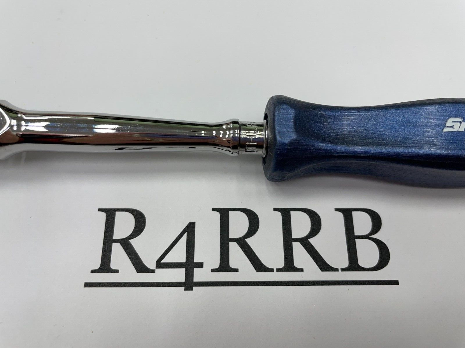 Snap-on Tools NEW POWER BLUE Hard Grip 1/4″ Drive LONG Flex Ratchet THLFD72MB