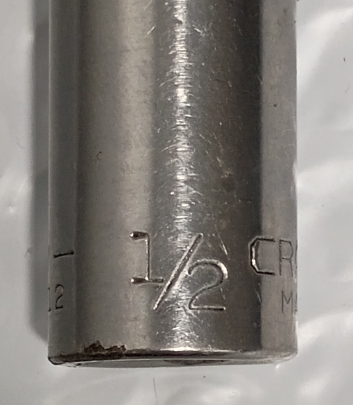 CRAFTSMAN TOOLS USA VV43312, 3/8″ DRIVE, 1/2″ SOCKET, 2.5″ DEEP/HIGH, 12 POINT.