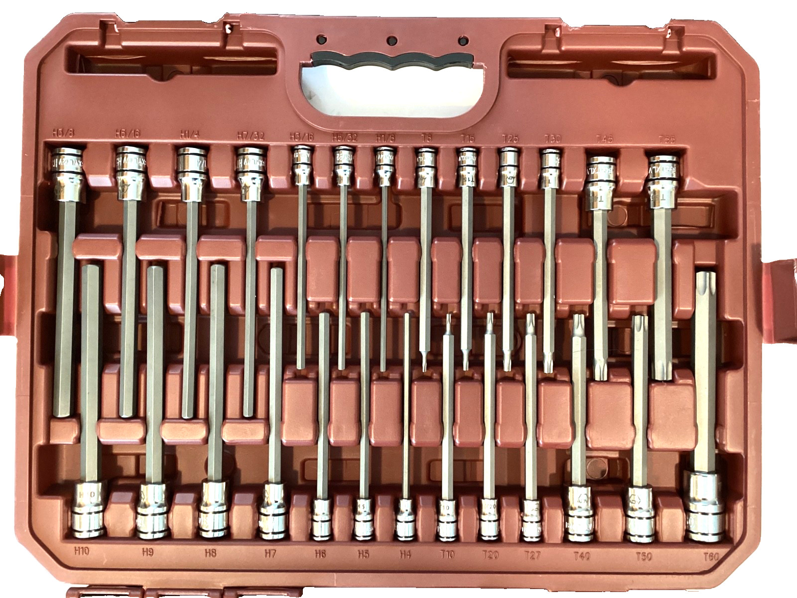 Matco SBS75VA NEW 75 Piece Master Torx And Hex Socket Set Snap Latch Case SEALED