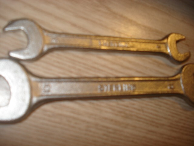 1987-1991 Sterling 825, 827 Tool Set Wrenches 8/9mm, 12/13mm