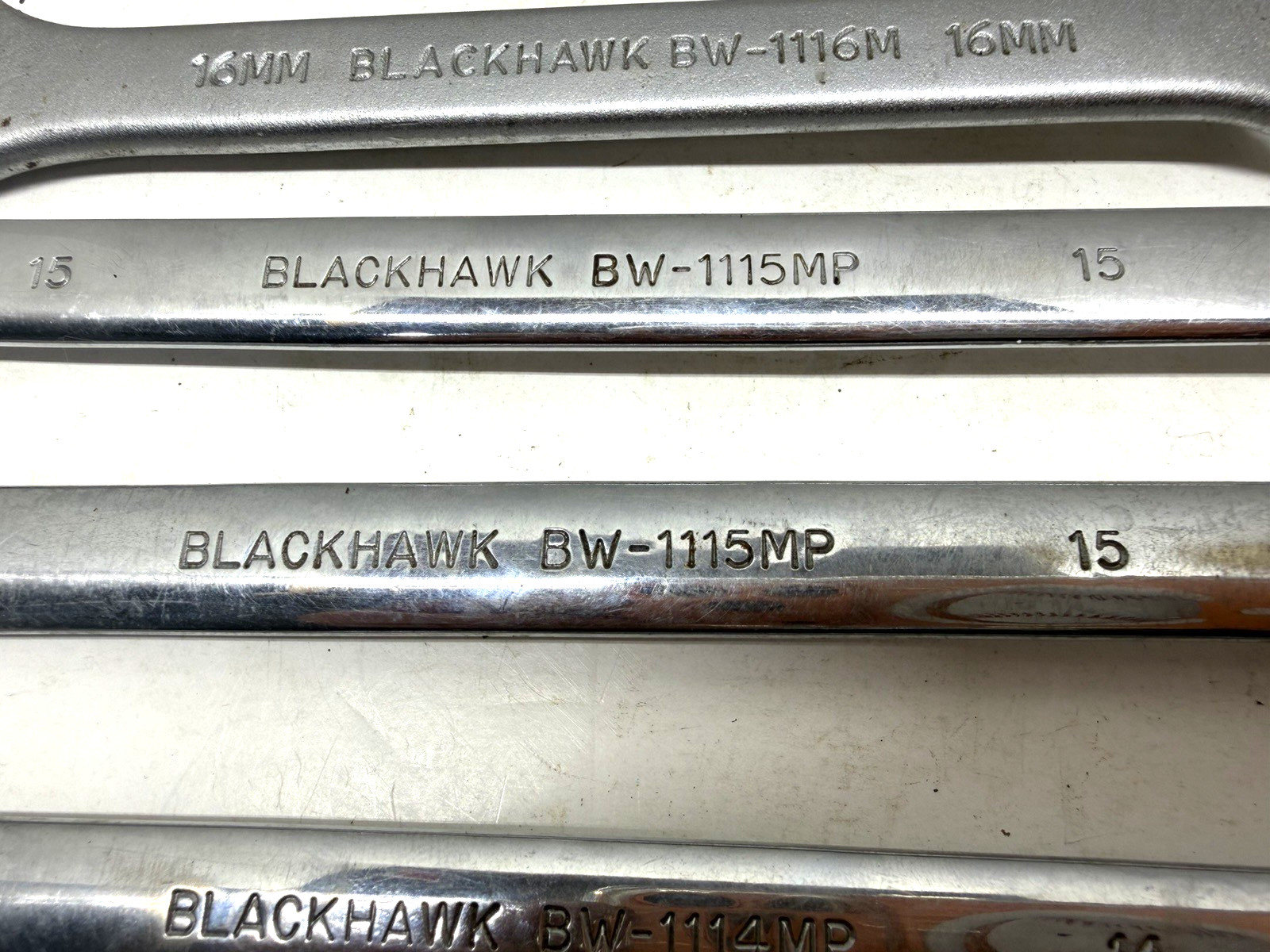 BlackHawk USA 14-Piece Metric Combination Wrench Set 10-19 +30MM and duplicates