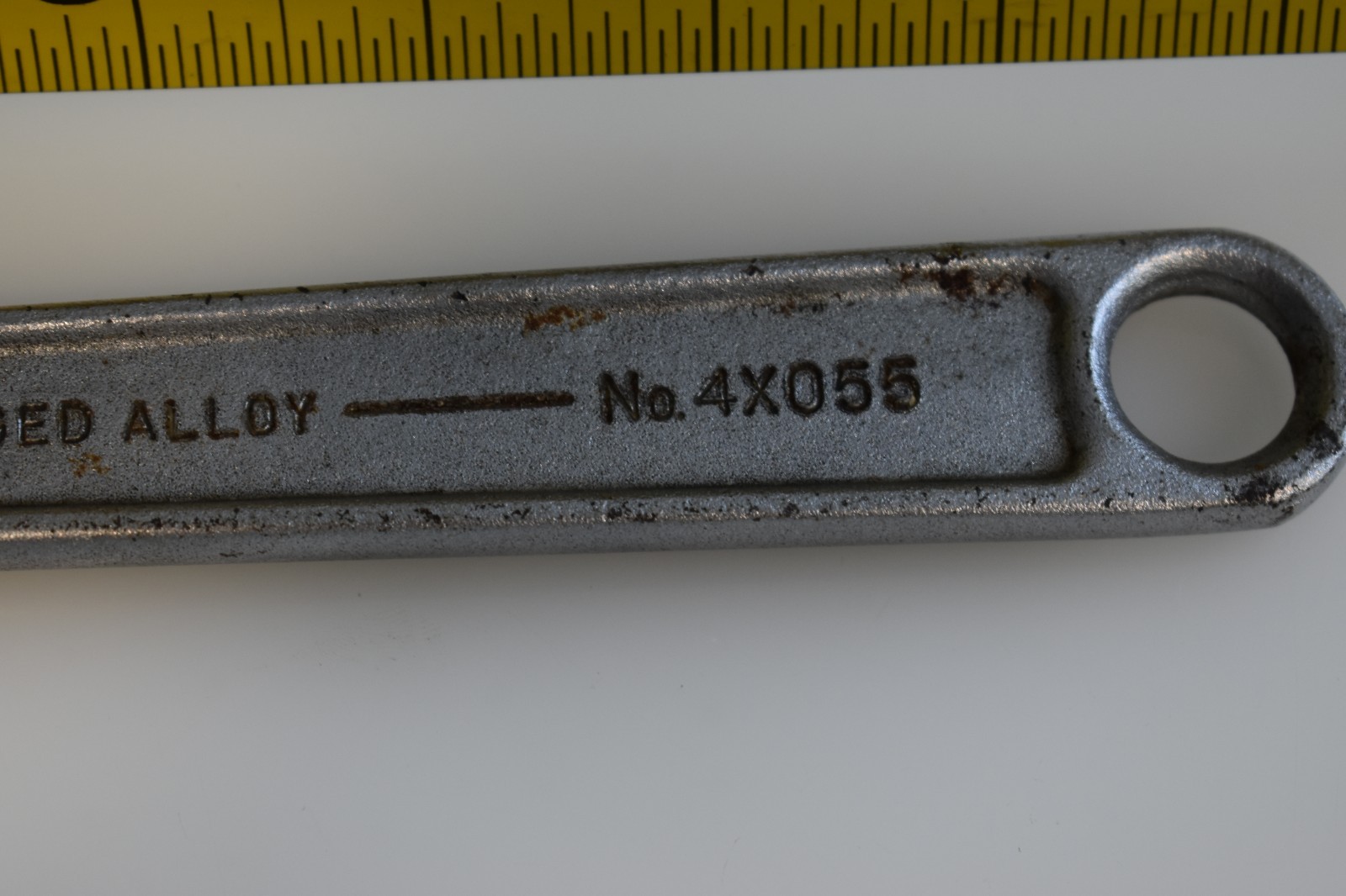 Dayton Tools 4X055 10″ Adjustable Wrench Locking Button Vintage USA