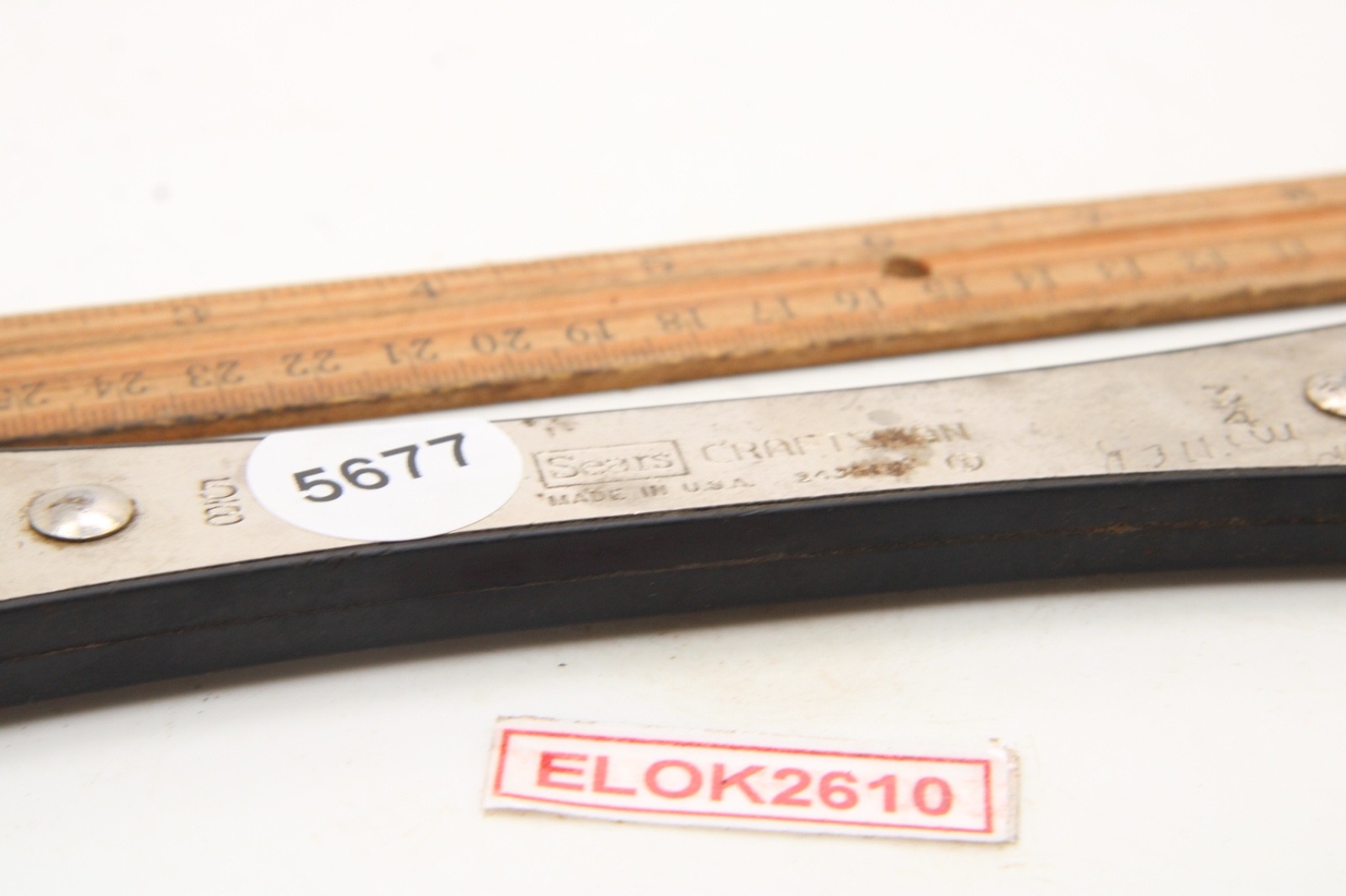Craftsman 243684 5/8″ X 3/4″ 8-1/2″ Long 12 Point Ratcheting Box End Wrench USA