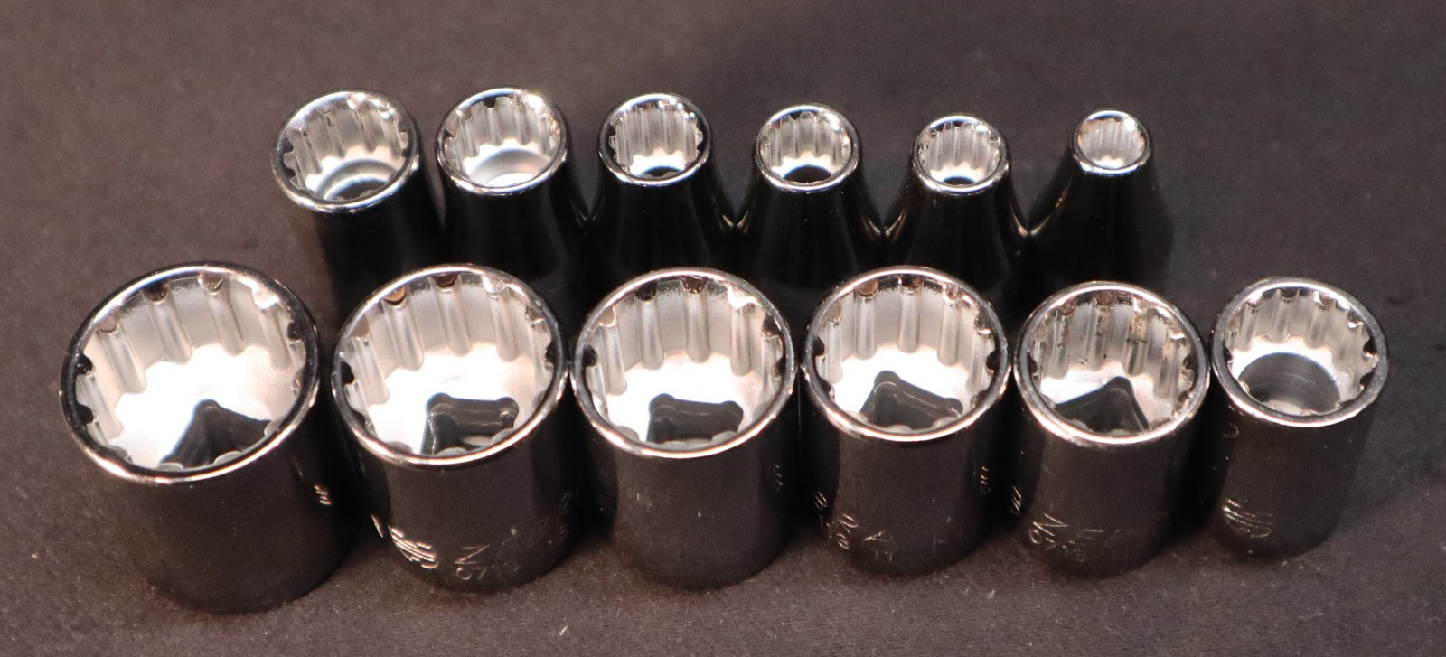 Wurth Zebra 1/4″ Multi Socket Wrench Set 33 Pc Complete In Box CIB Tested
