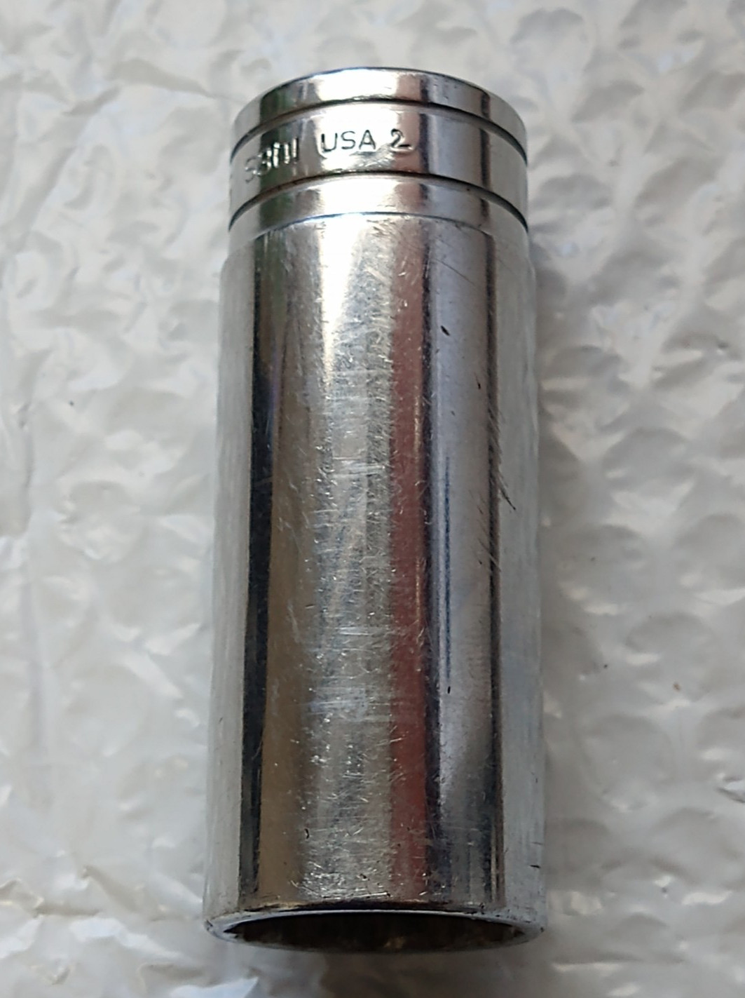 SNAP ON S301, 1/2″ DRIVE, 15/16″ SOCKET, 3.25″ DEEP/HIGH, 12 POINT.