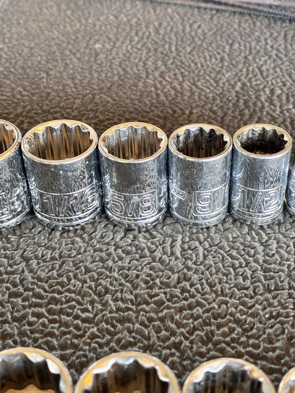 Pittsburg Shallow Socket Set Metric and SAE 3/8″ Drive 12-point