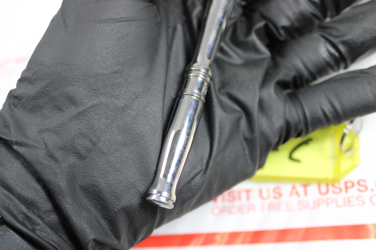 Snap On USA FCF936 3/8″ Drive COMPACT BODY Flex Head Chrome Ratchet USED