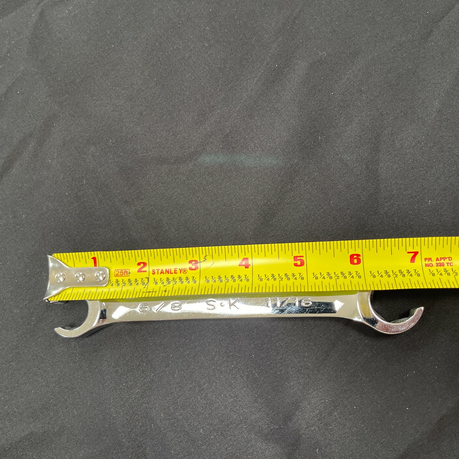 SK F2022 FLARE NUT LINE WRENCH 6 POINT 5/8″ – 11/16″ Made in USA S-K F2022 NOS