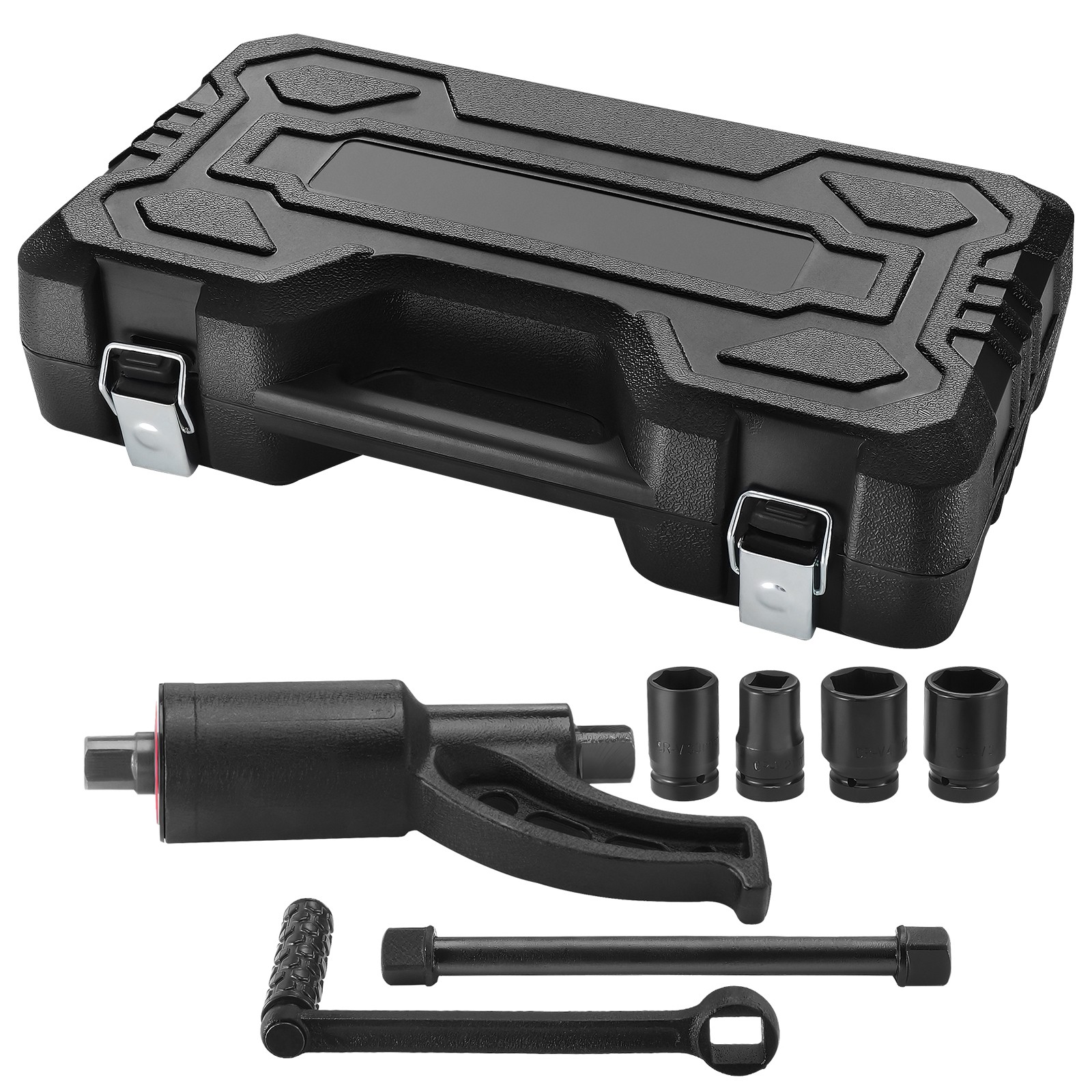 Uimoso Torque Multiplier Wrench Set 1″ Drive 1:58 with 4 Lug Nut Sockets