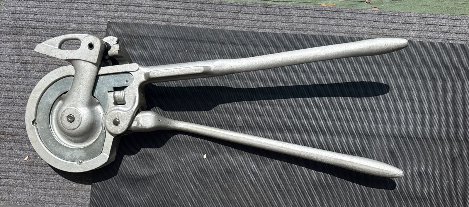 RIDGID 35180 Model 378 Geared Ratchet Tube Bender 180 Degree Excellent Condition
