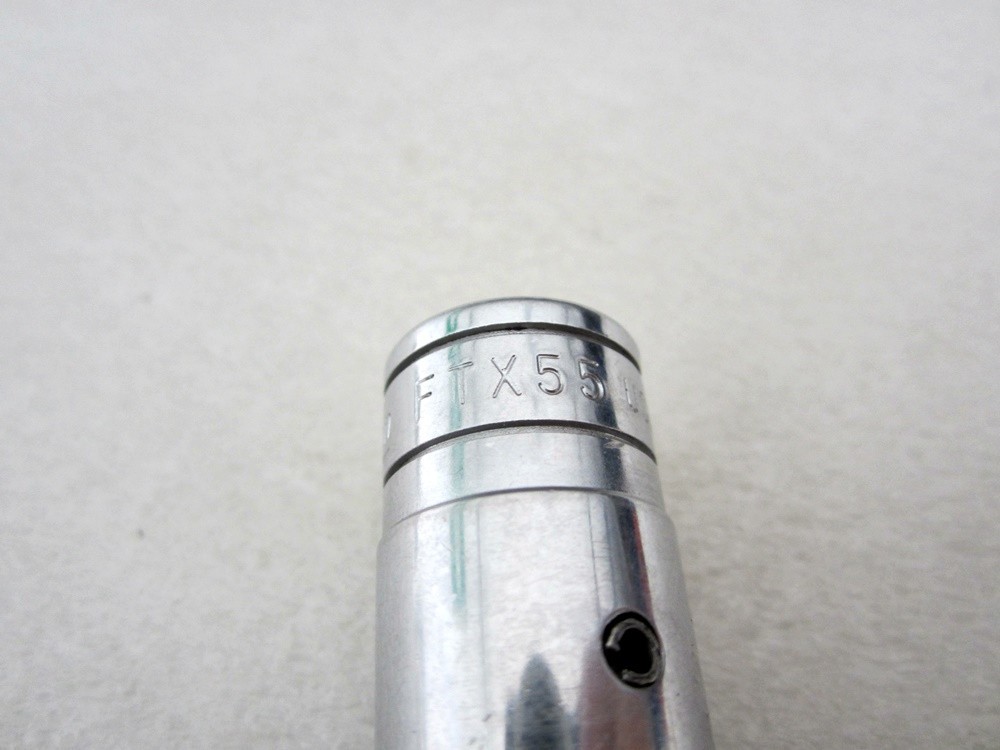 Vintage Snap-on 3/8″ Drive T55 Torx Socket FTX55 Underline USA