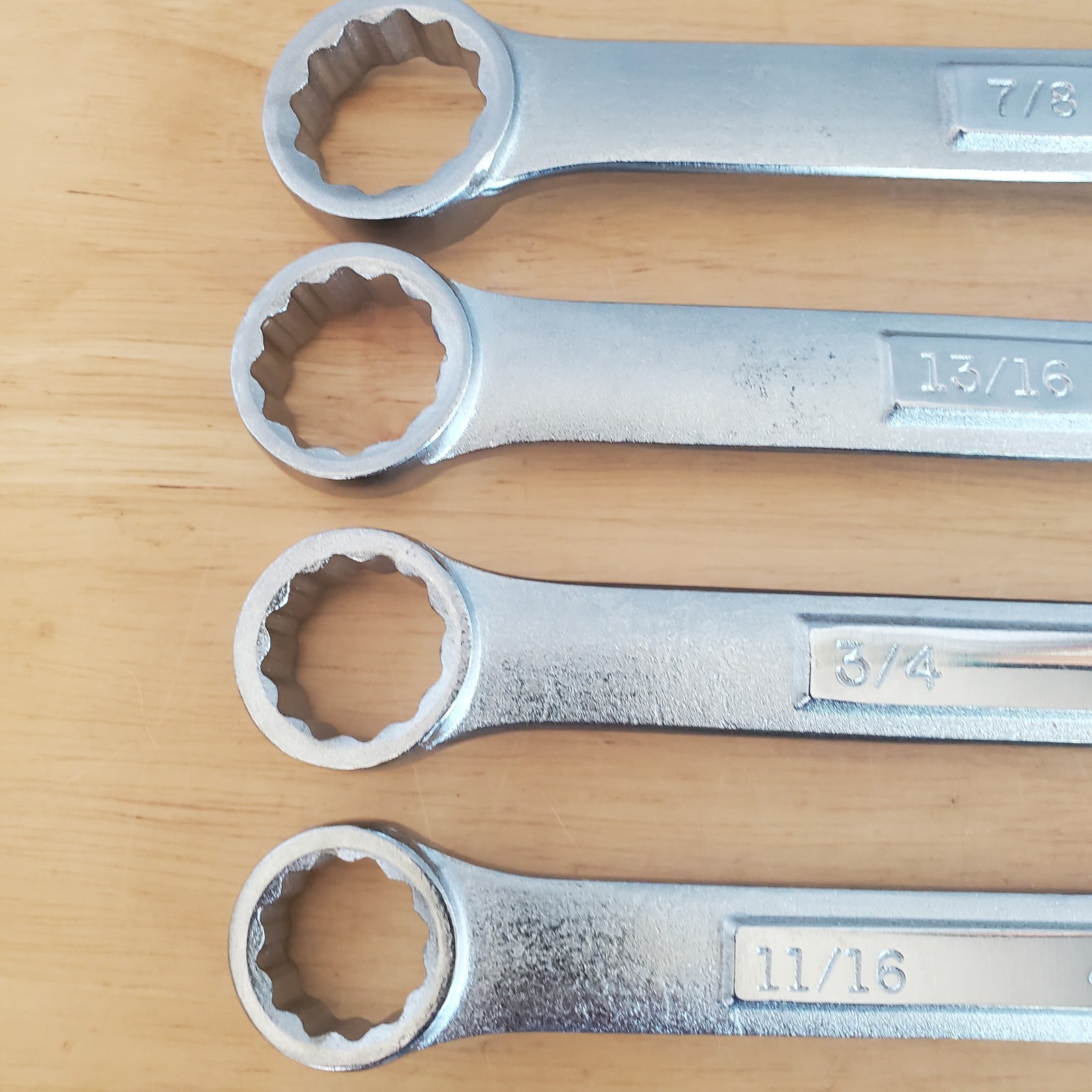 12pc Craftsman 12pt SAE Combination Wrench Set 1/4″ -7/8″ A-AD Series