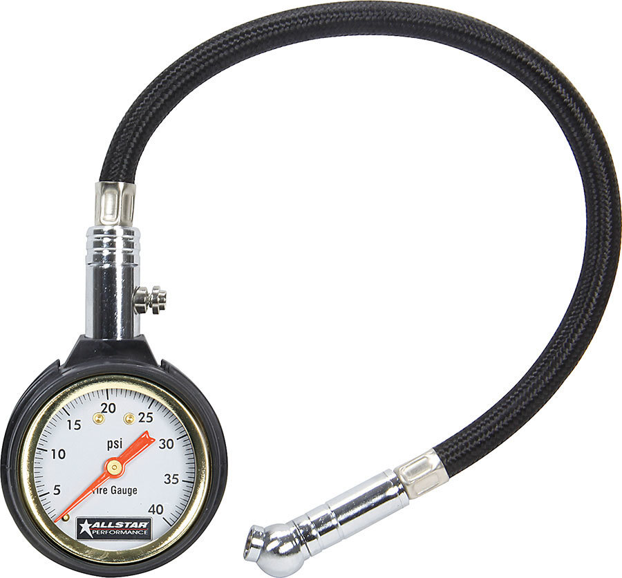 ALLSTAR PERFORMANCE ALL44077 Tire Pressure Gauge 0-40 PSI