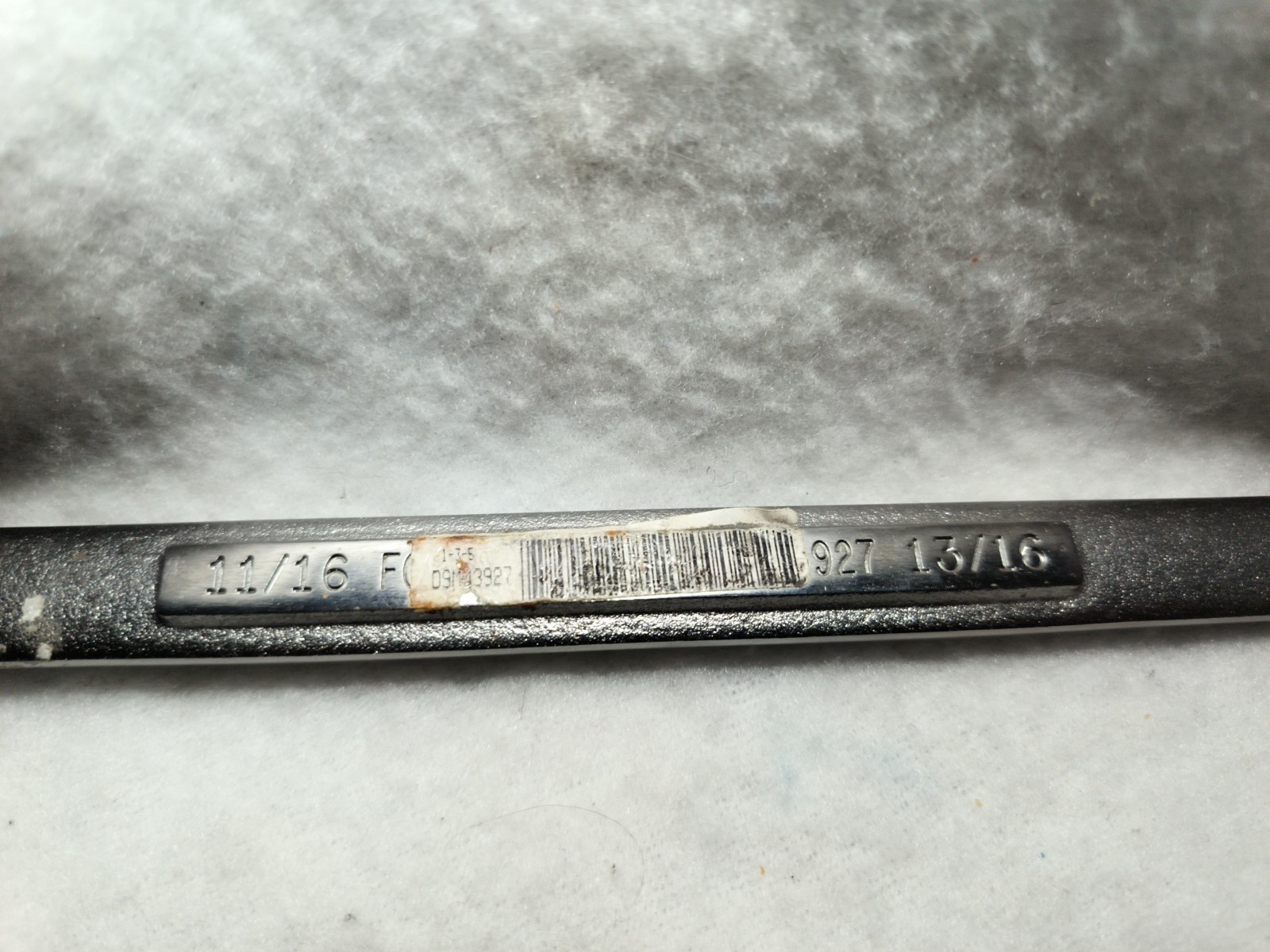 Craftsman 43927 11/16 in and 13/16 in. 12pt. Double Box End Wrench USA