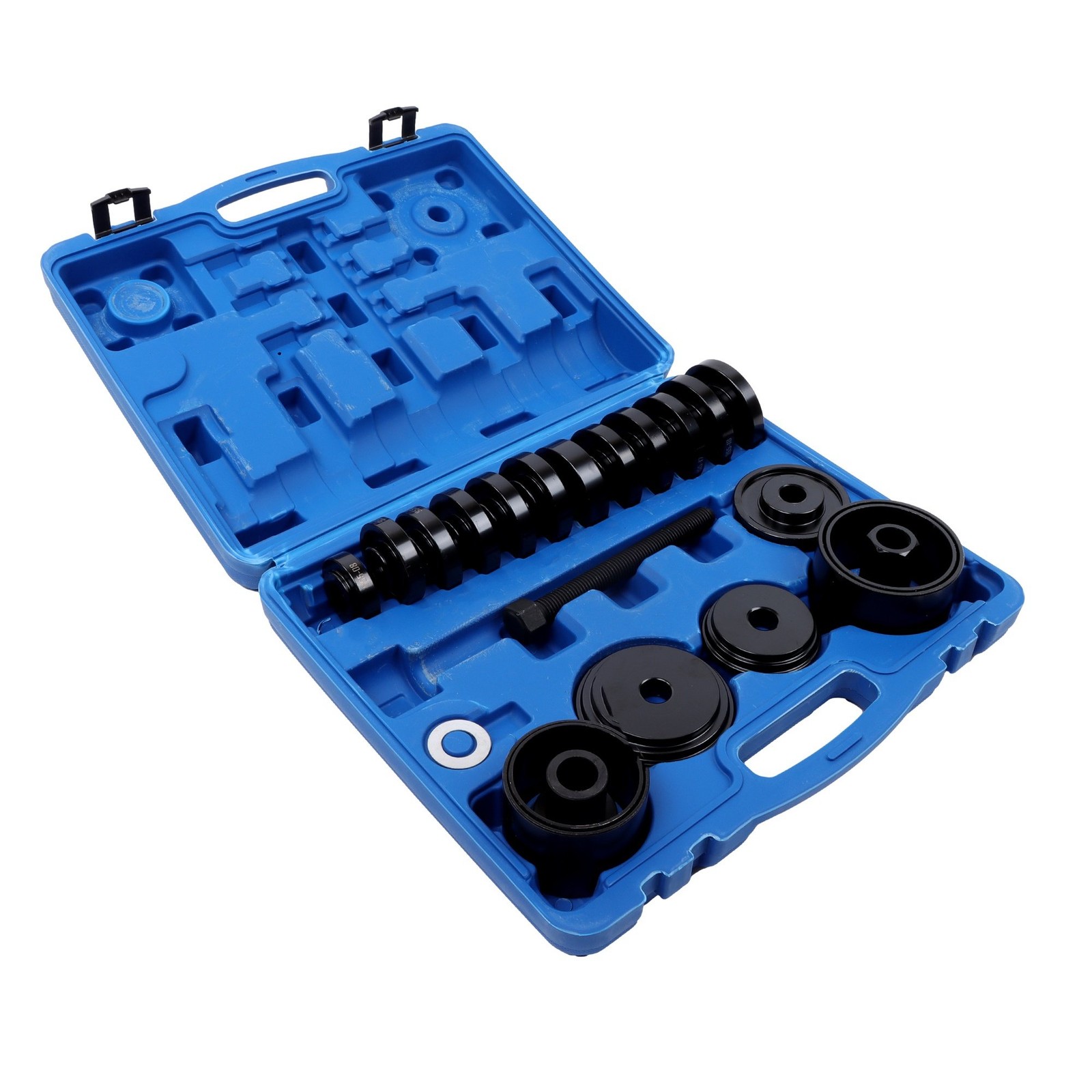 25Pcs Master Front Wheel Drive Bearing Puller Removal Installer Adapter Kit