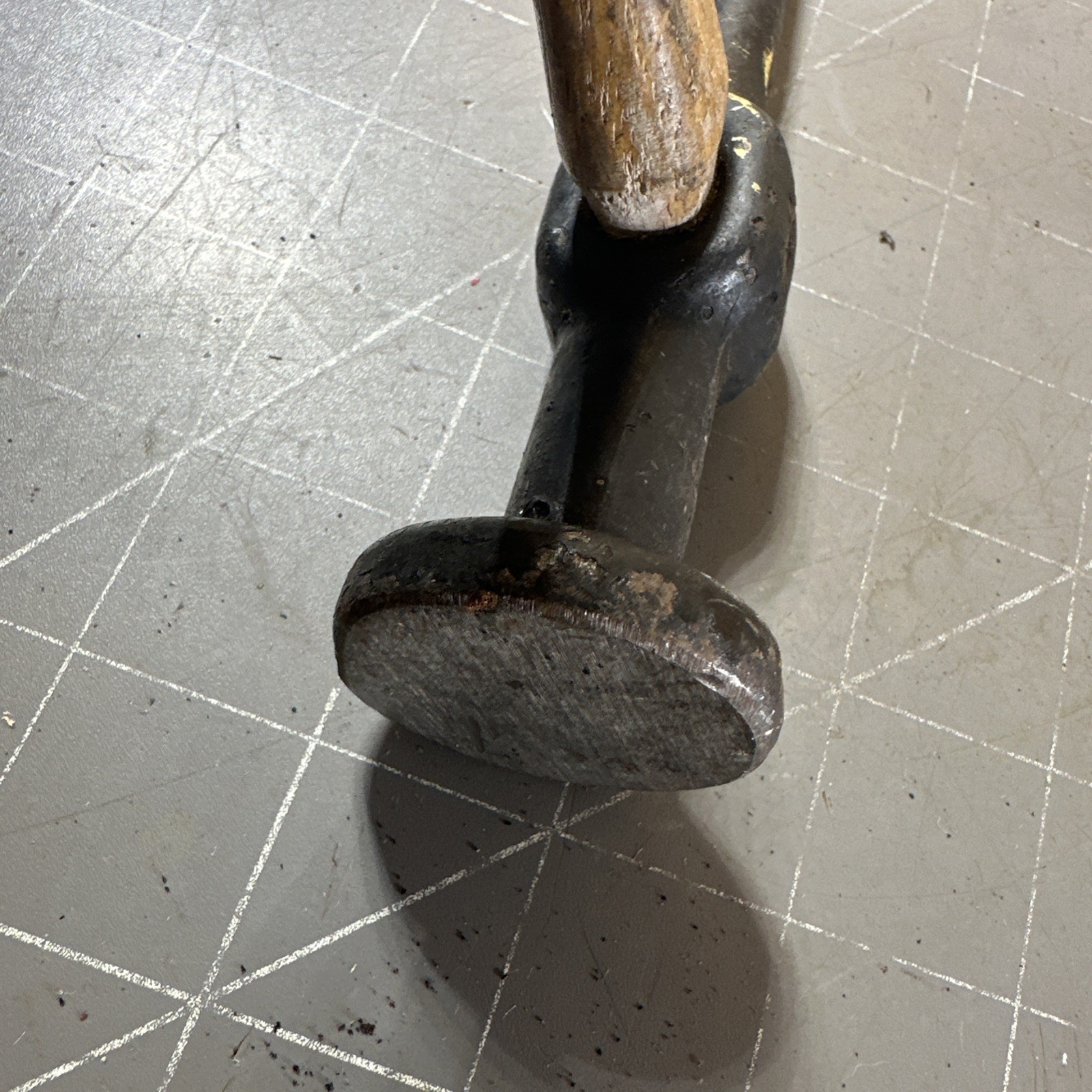 Vintage Auto Body Pick Bumping Hammer Wood Handle⁠
