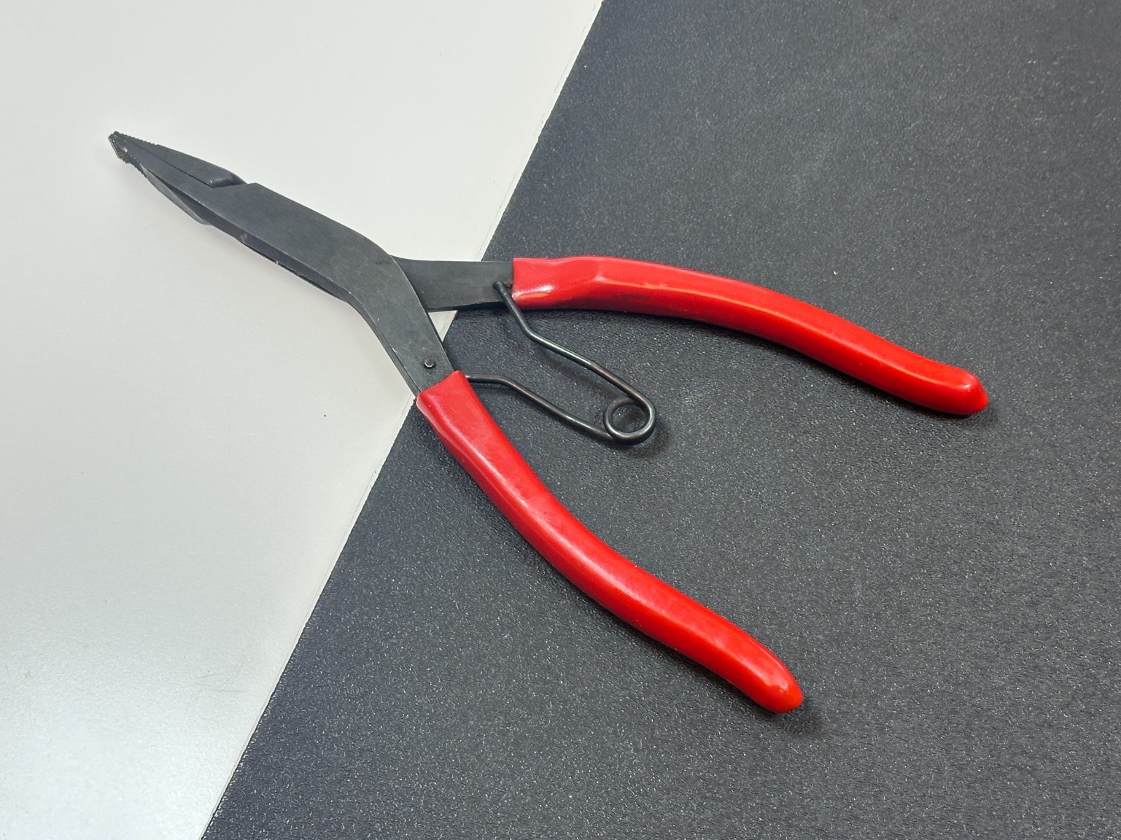 🇺🇸 MAC Tools USA P21A Red Grip / Black Oxide Snap-Ring Retaining Ring Pliers