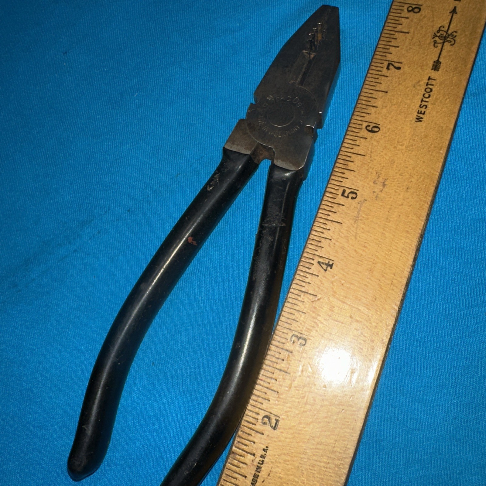 Vintage Black & Decker Combination Pliers Wire Cutters Made in W. Germany