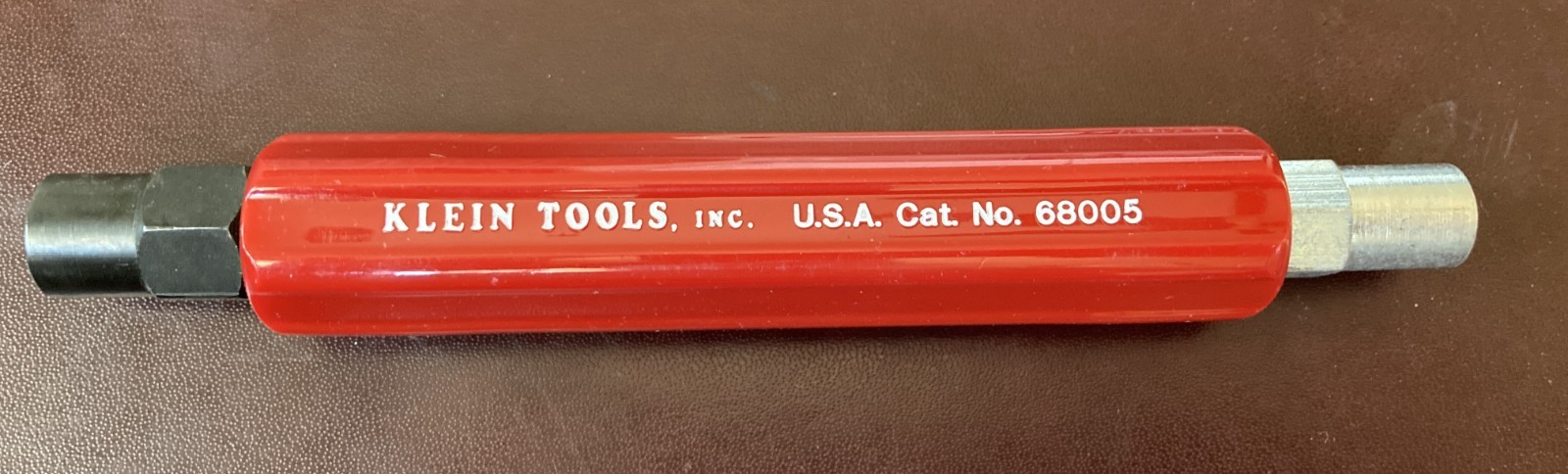 KLEIN TOOLS Can Wrench 2-in-1: 7 in Tool Lg, 6-Point Points, 3/8 in_7/16 in Hex