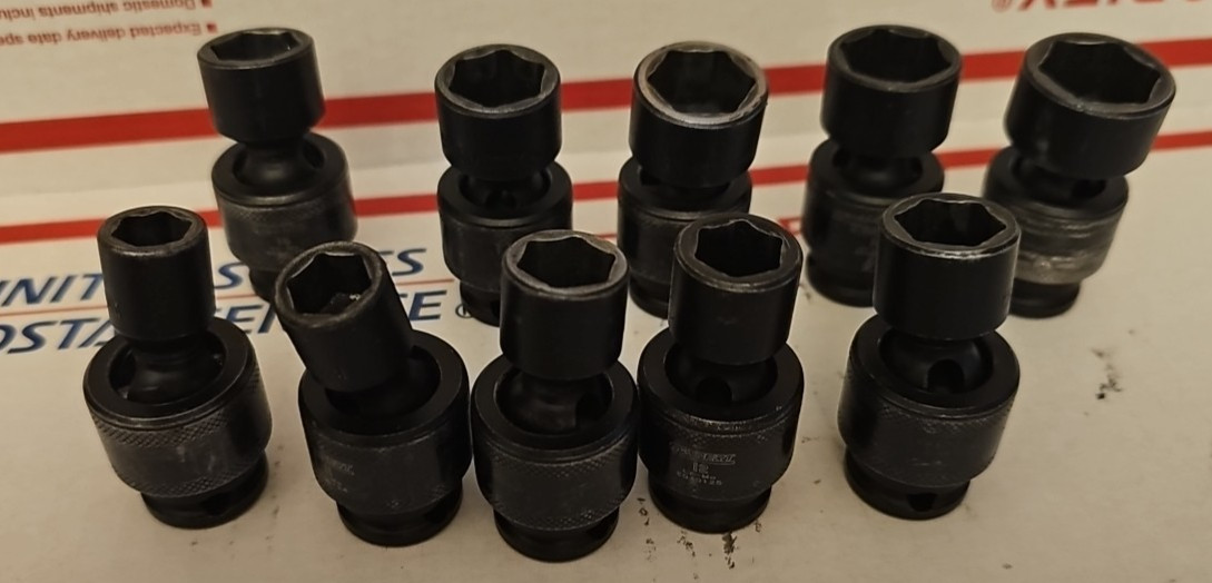 Expert 10pc 3/8″ Drive Metric Universal Impact Socket Set 6pt E041635