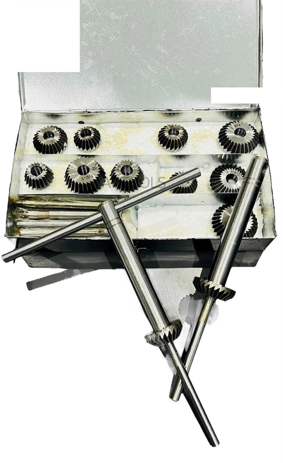 12 Piece Valve Seat & Face Cutter Set Of 12 Pcs Carbon Steel