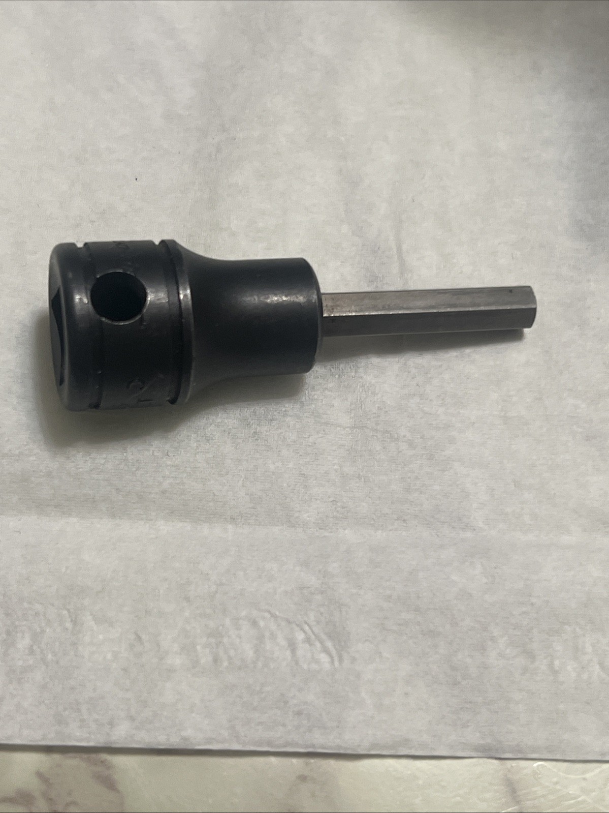 Snap-On Tools GFA6E 3/16″ Hex Bit Socket Driver 3/8″ Drive Black Oxide USA