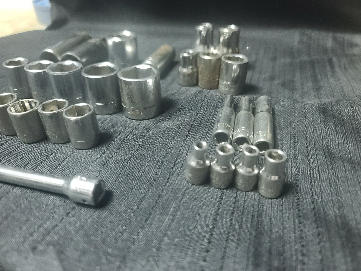 Craftsman Assorted Bundle/ Lot Sockets Mult Dr Sizes Series -EE- Vintage