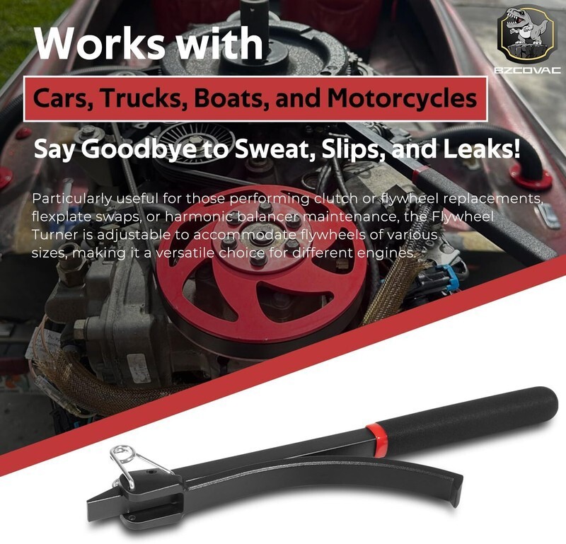 23800 Flywheel Turner Wrench Turning Tool for Turning Flywheel & Rotate Engine
