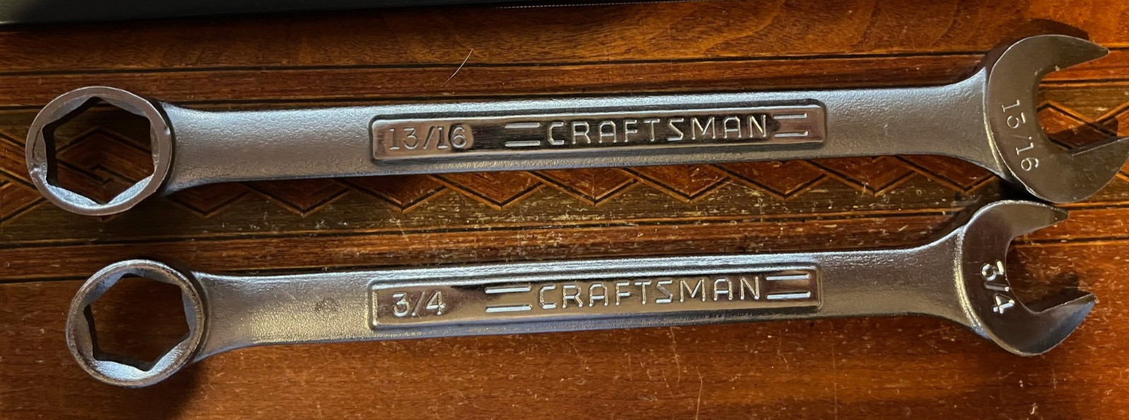 Vintage Craftsman VA USA 13pc SAE 6 Pt Combination Wrench Set 1/4″ – 15/16″ Rare