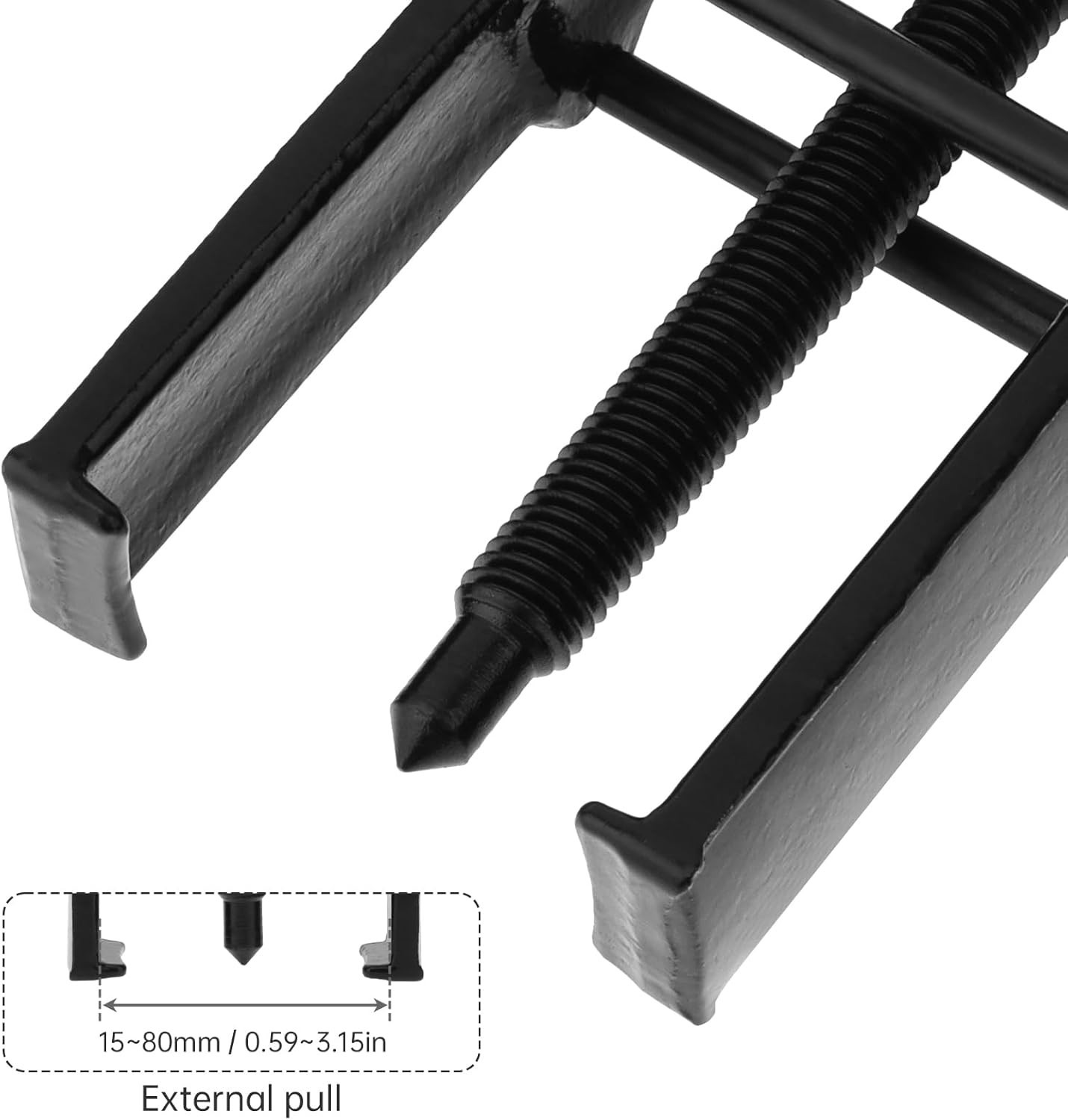 Heavy-Duty 8-Inch Two-Claw Bearing Puller – Perfect for Automotive Repairs