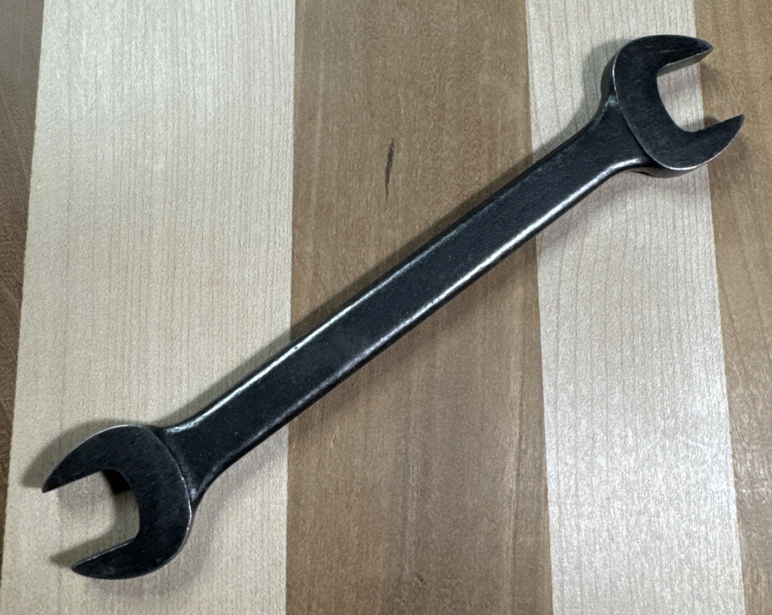 Snap-on 7/16″ x 1/2″ S-1416B Black Industrial Finish Open-end Wrench